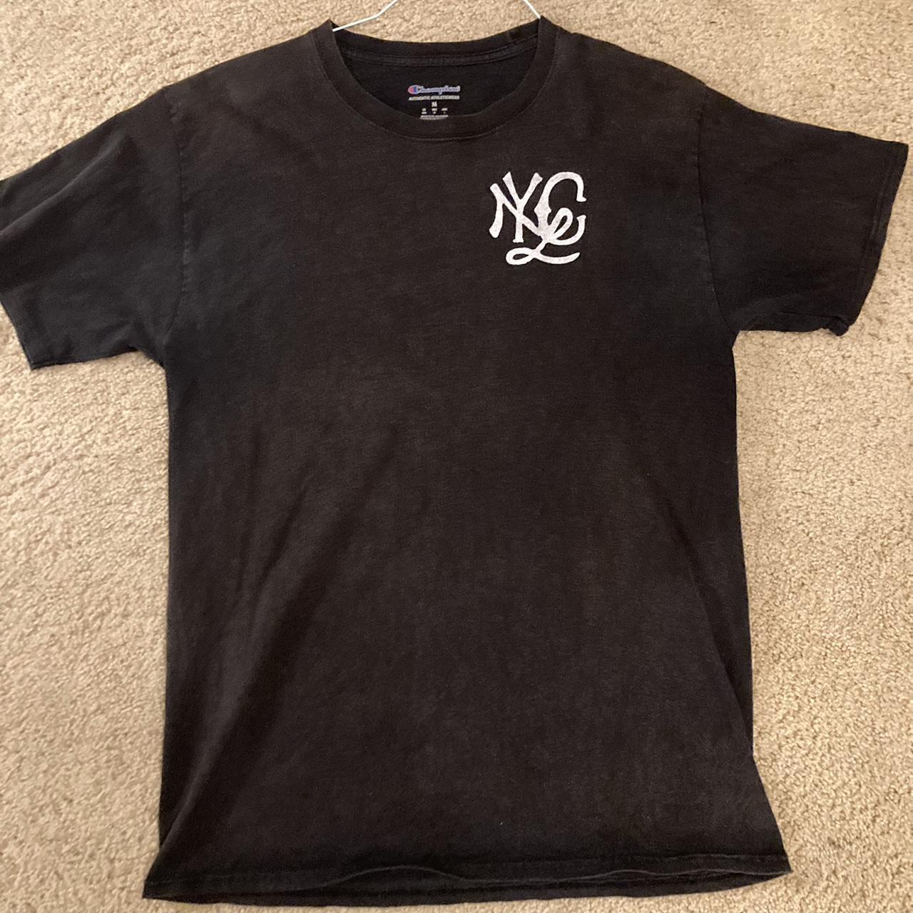 NY Yankees Basic Back Logo T-Shirt Black