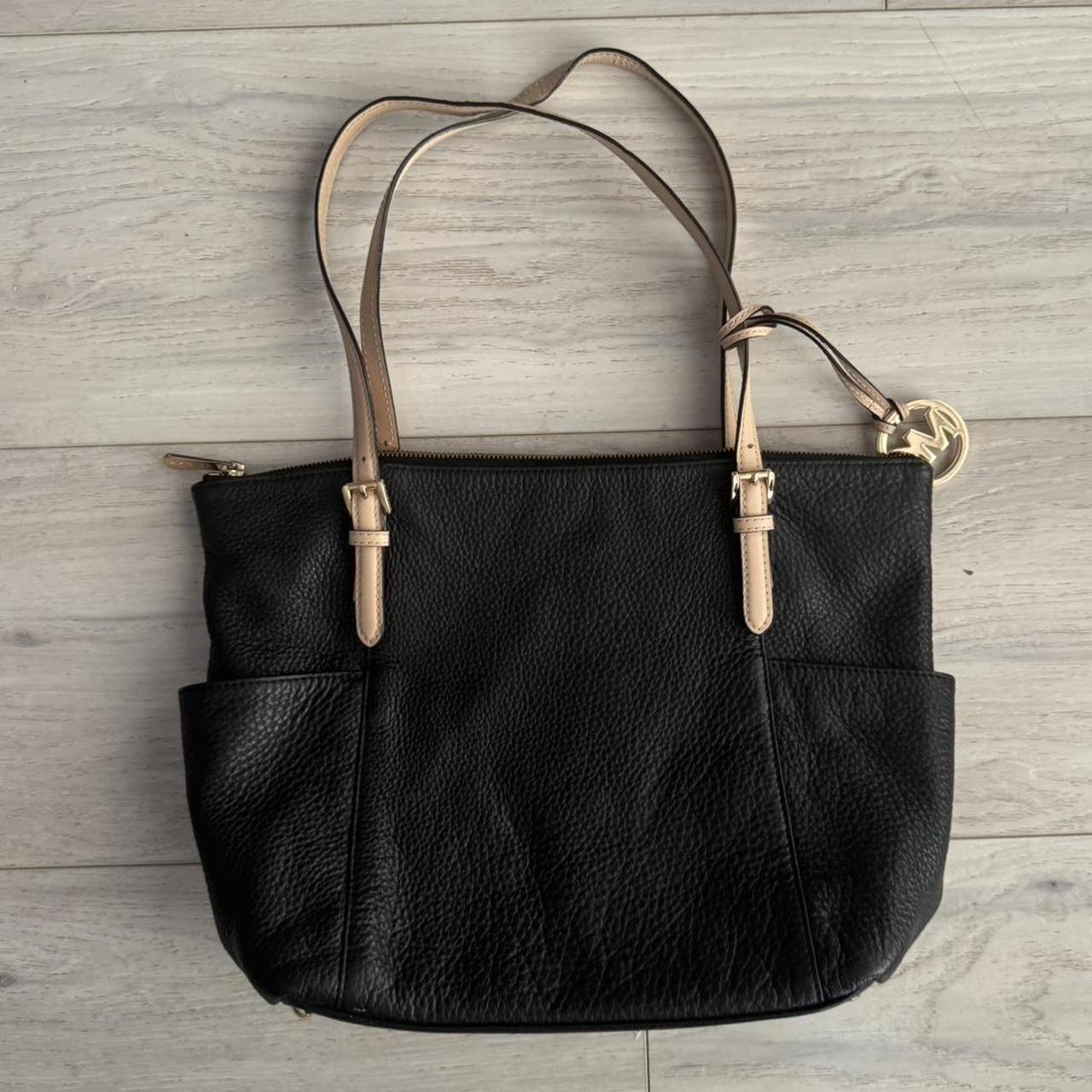 Black and tan mk purse hotsell