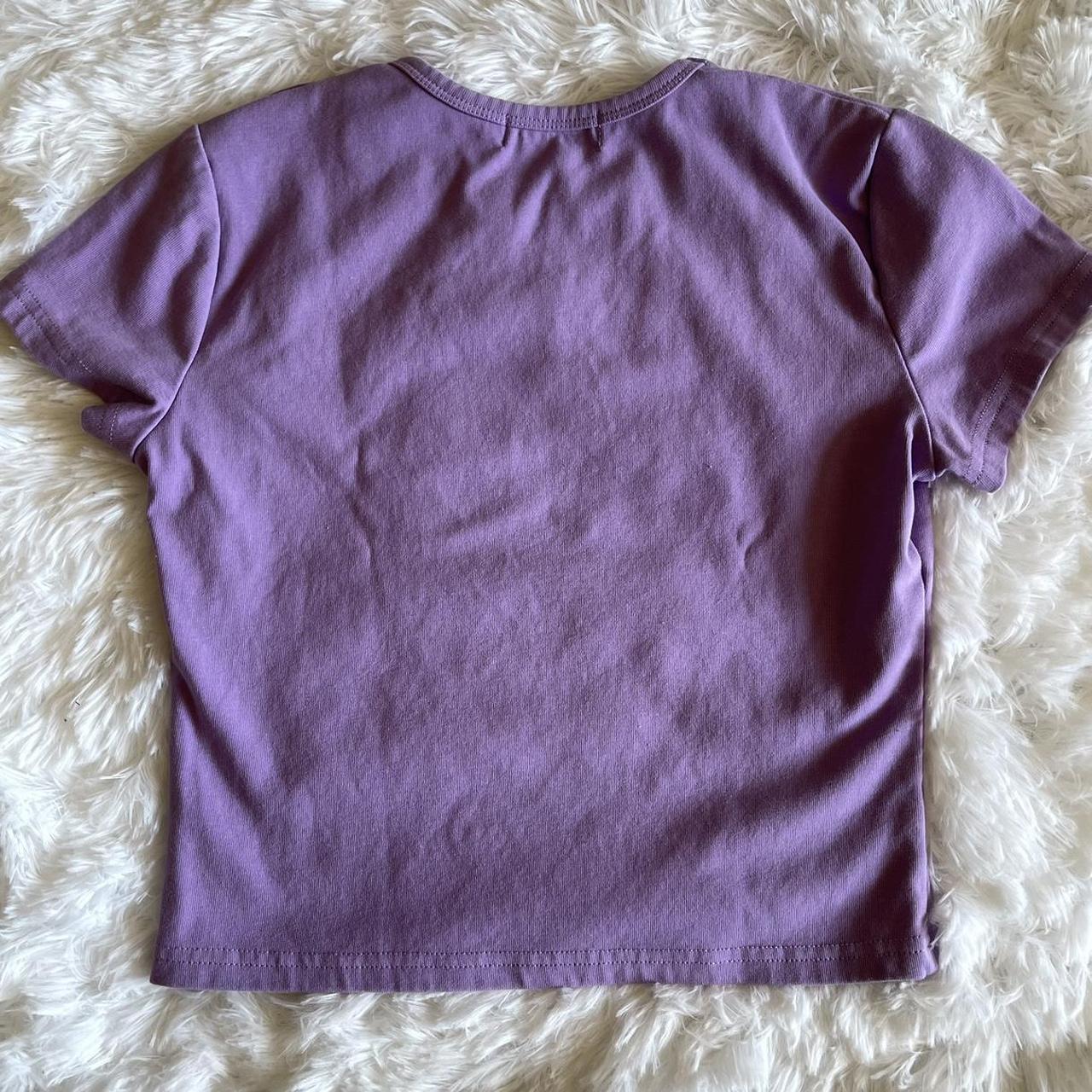 Edikted Women's Purple T-shirt (2)
