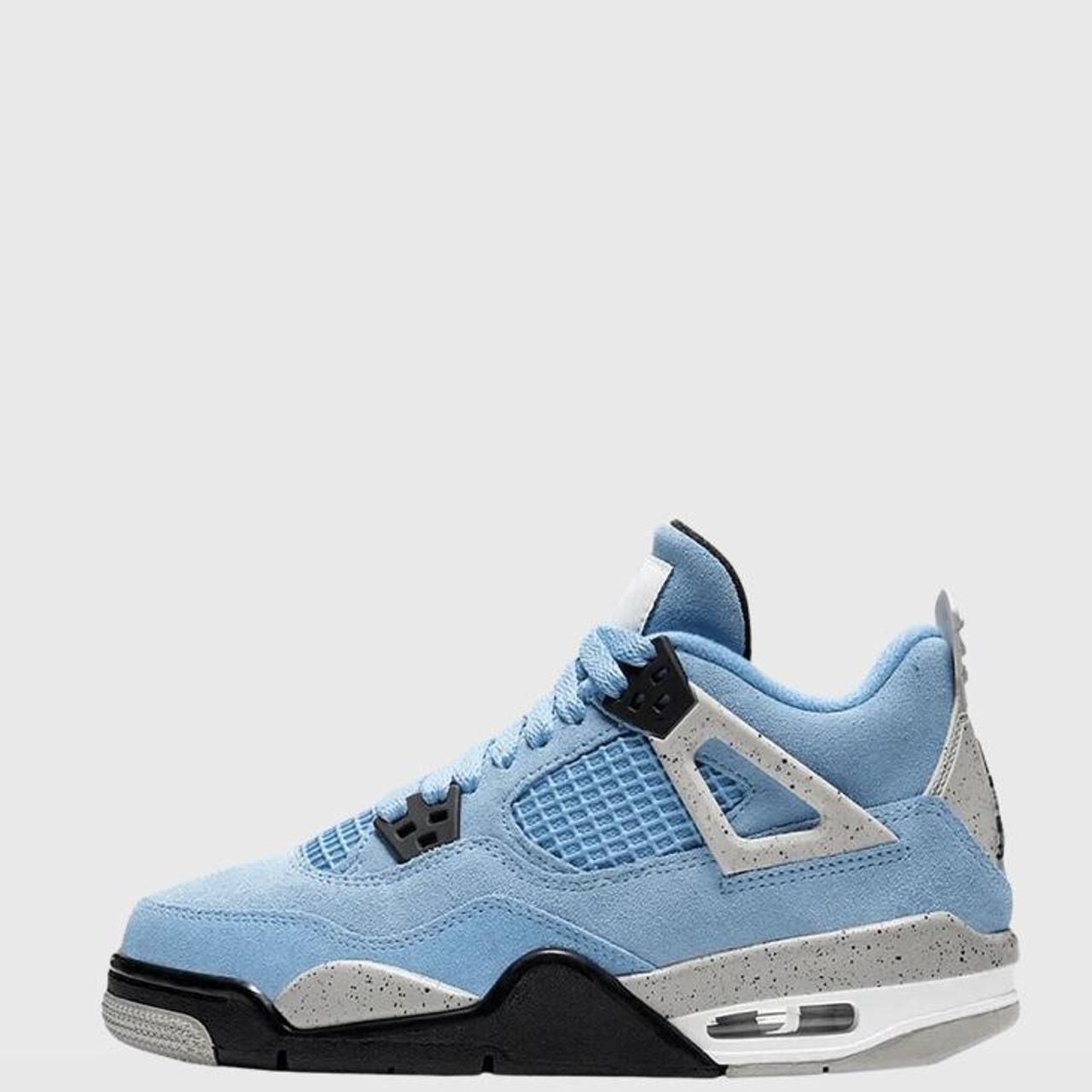 Air Jordan 4 Retro GS 'University Blue - Depop