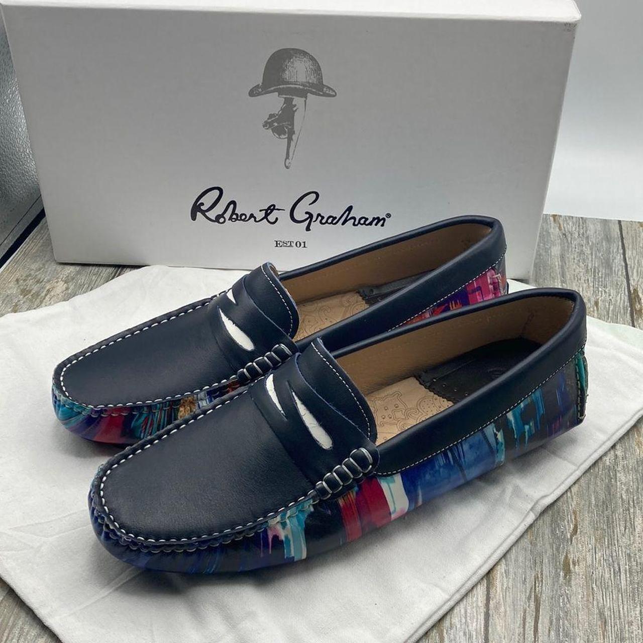 Robert graham deals driving shoes