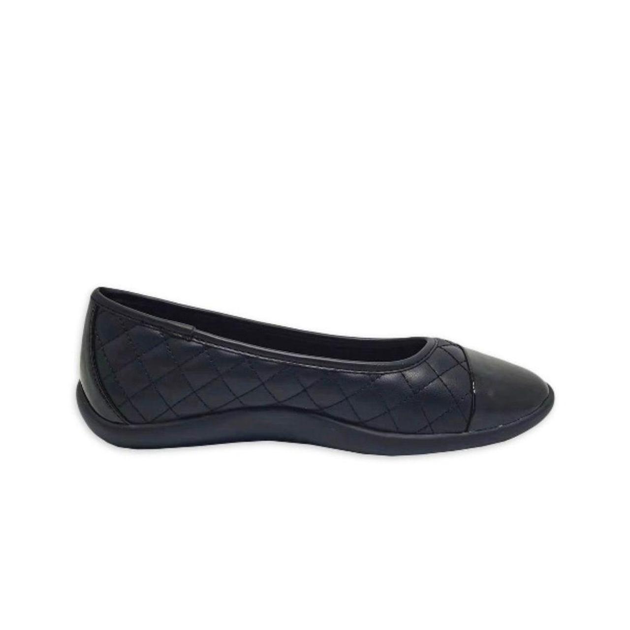 Time and tru clearance women's flat quilted shoe