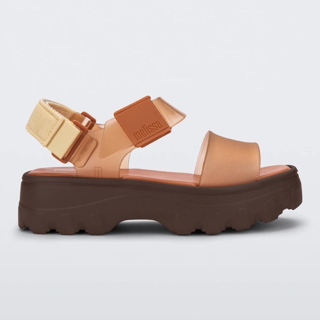 Melissa Women's Brown and Orange Sandals