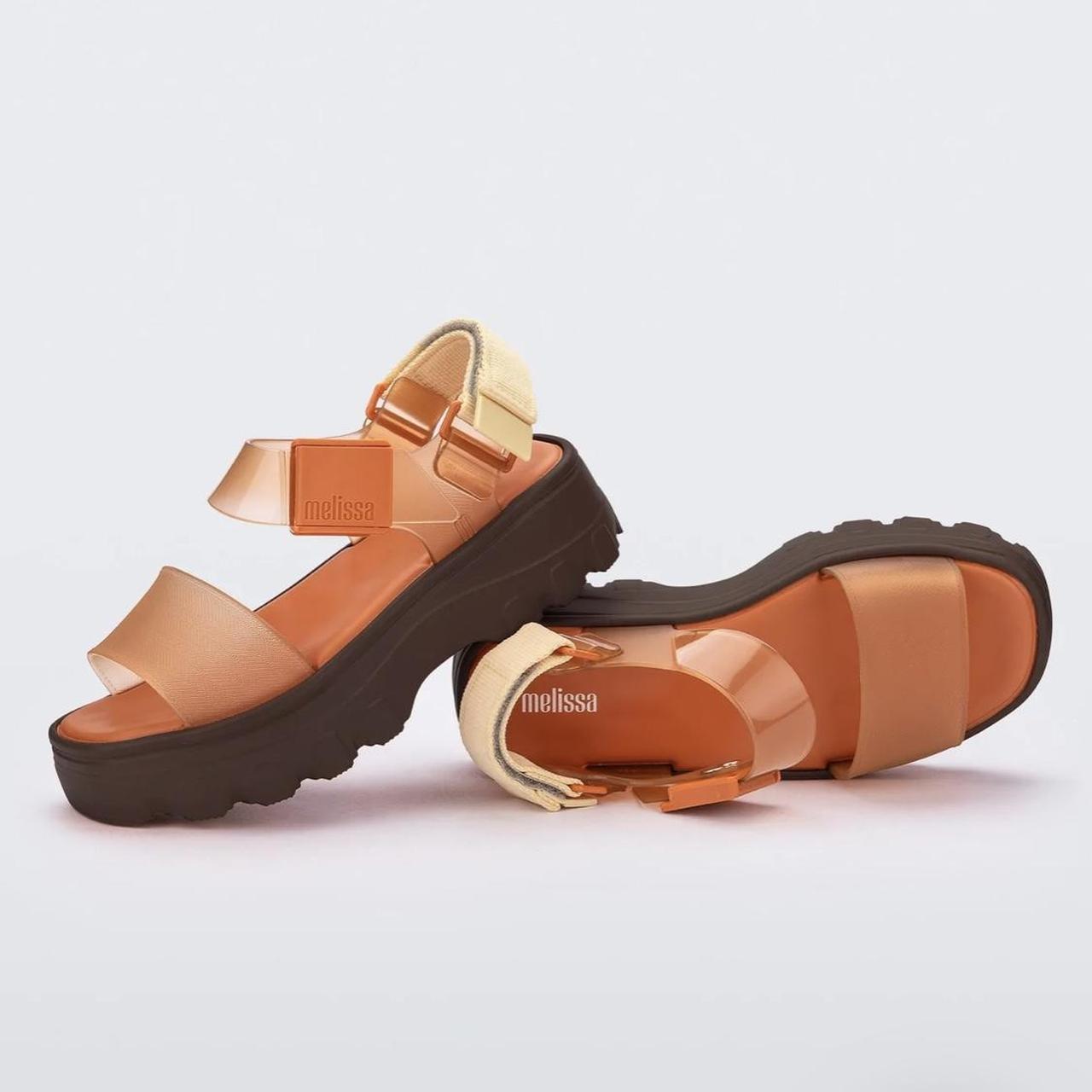 Melissa Women's Brown and Orange Sandals (3)