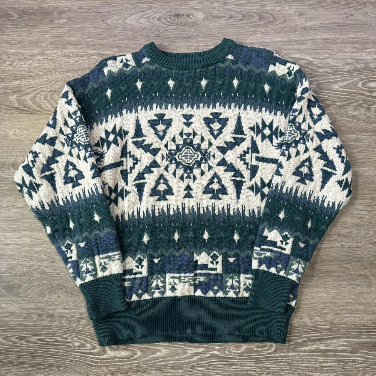 Vintage aztec sweater sale