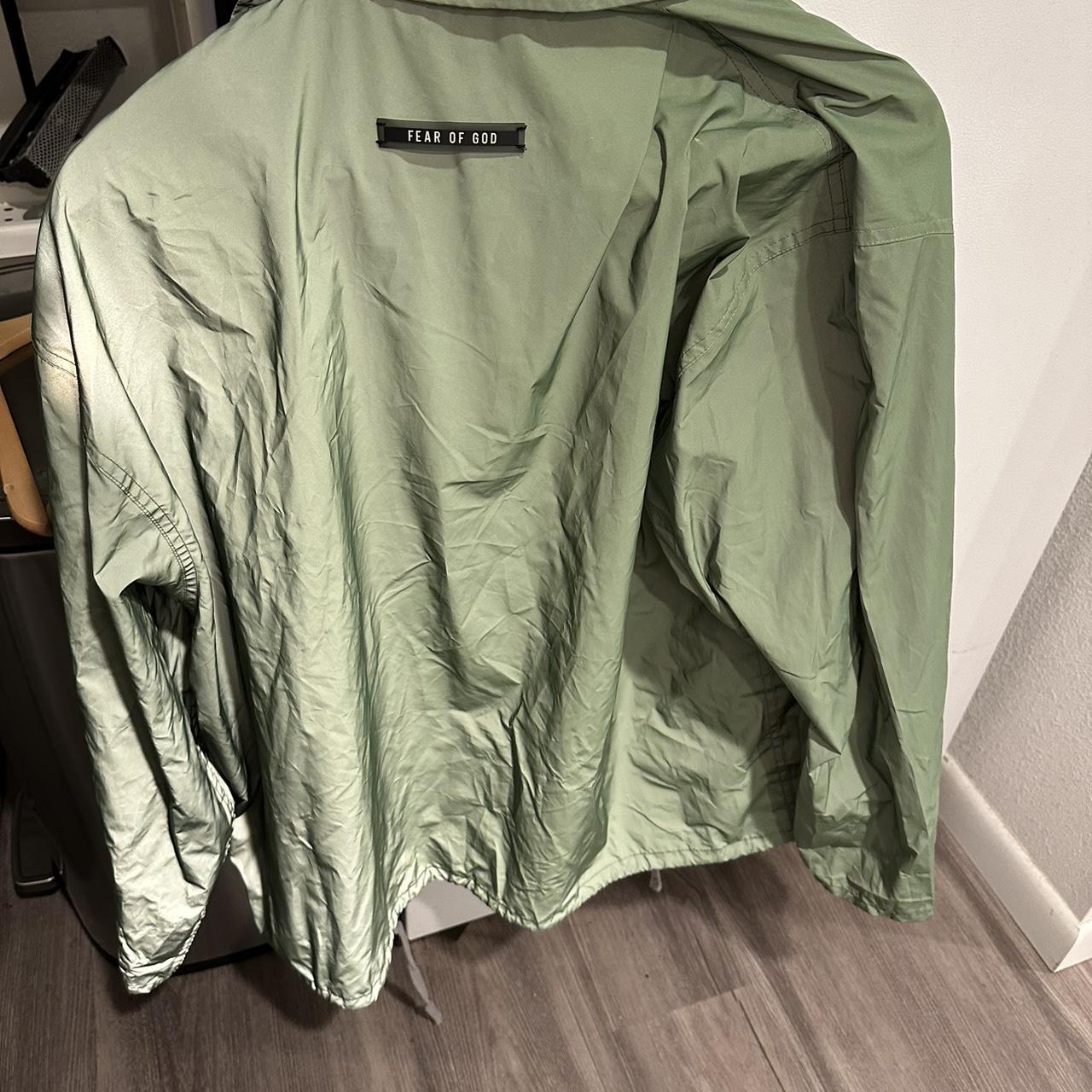 Fear of shop god green jacket