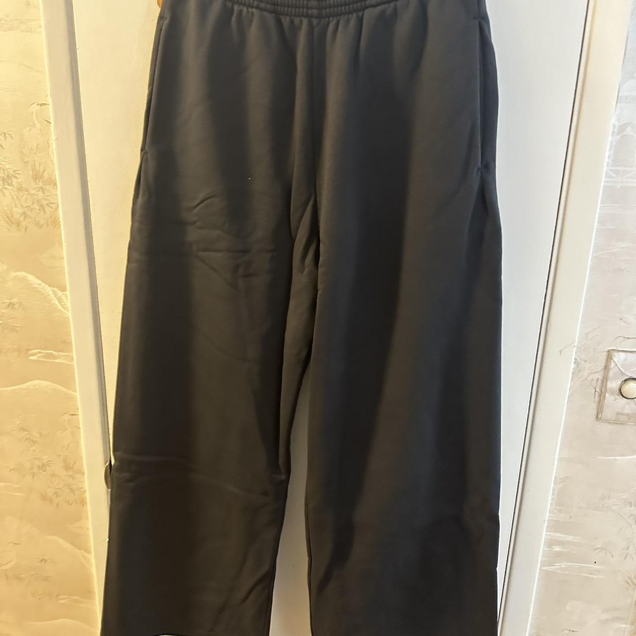 Yeezy gap Balenciaga wide leg fleece sweatpants size...