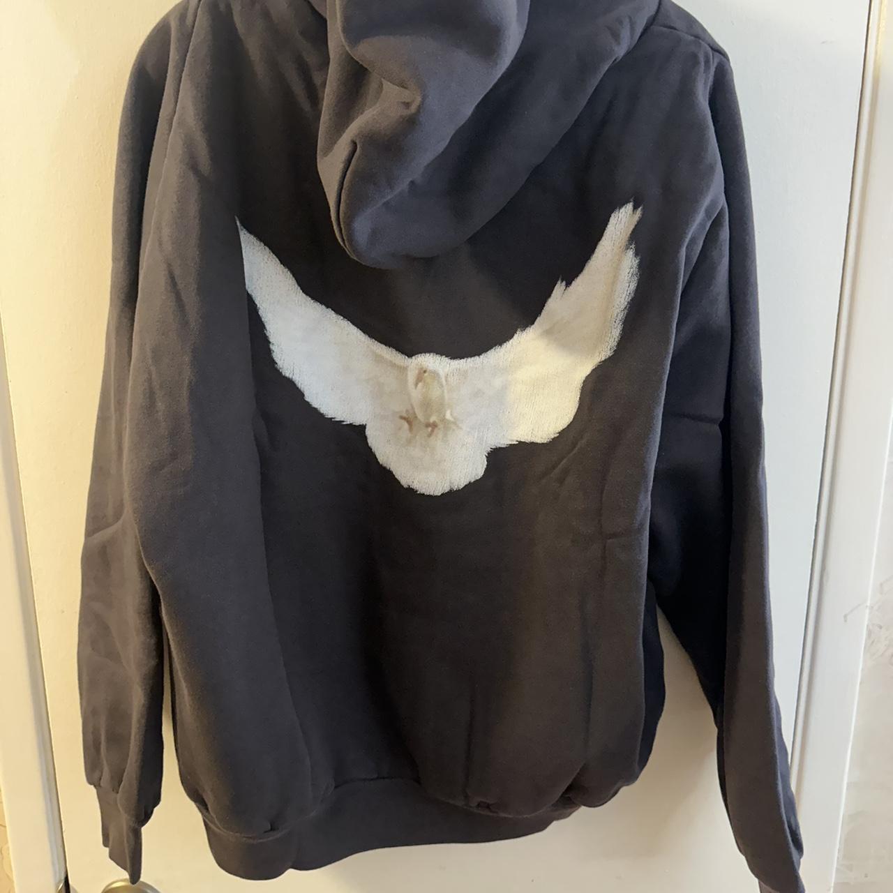 Yeezy gap dove shrunken hoodie black size large xl | Depop