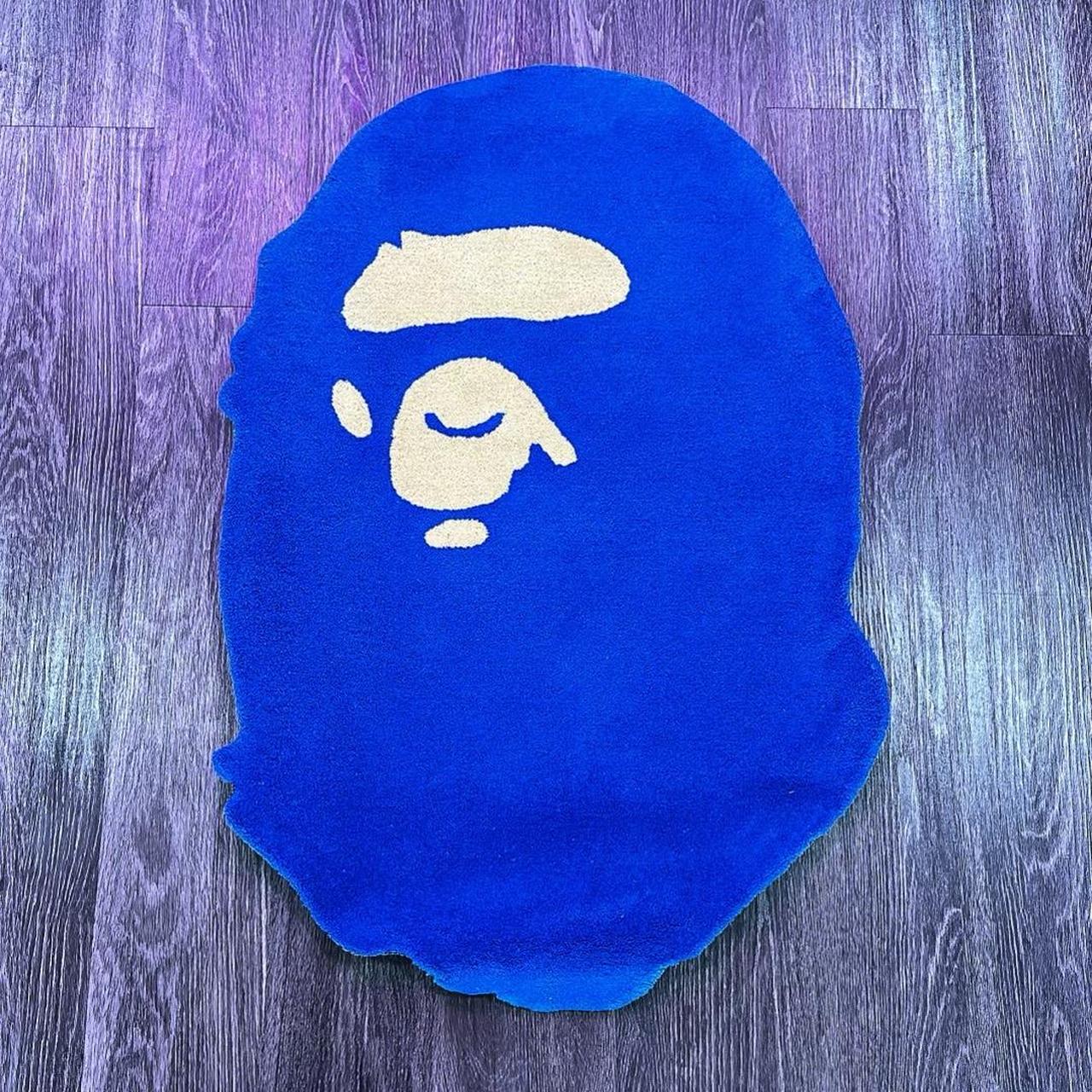 A BATHING APE RUG FOR SALE (2017) BAPE HEAD - Depop