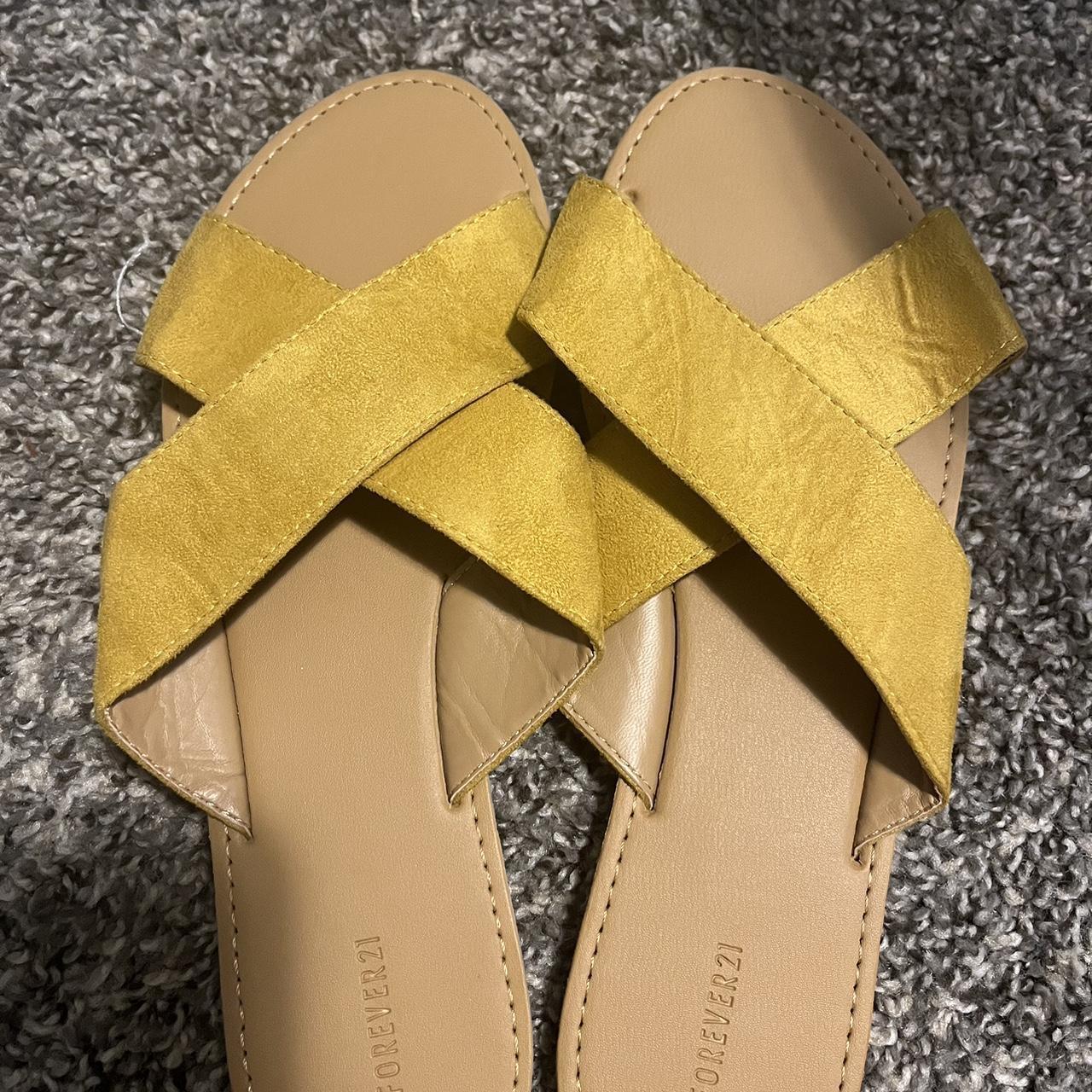 Forever 21 clearance yellow sandals