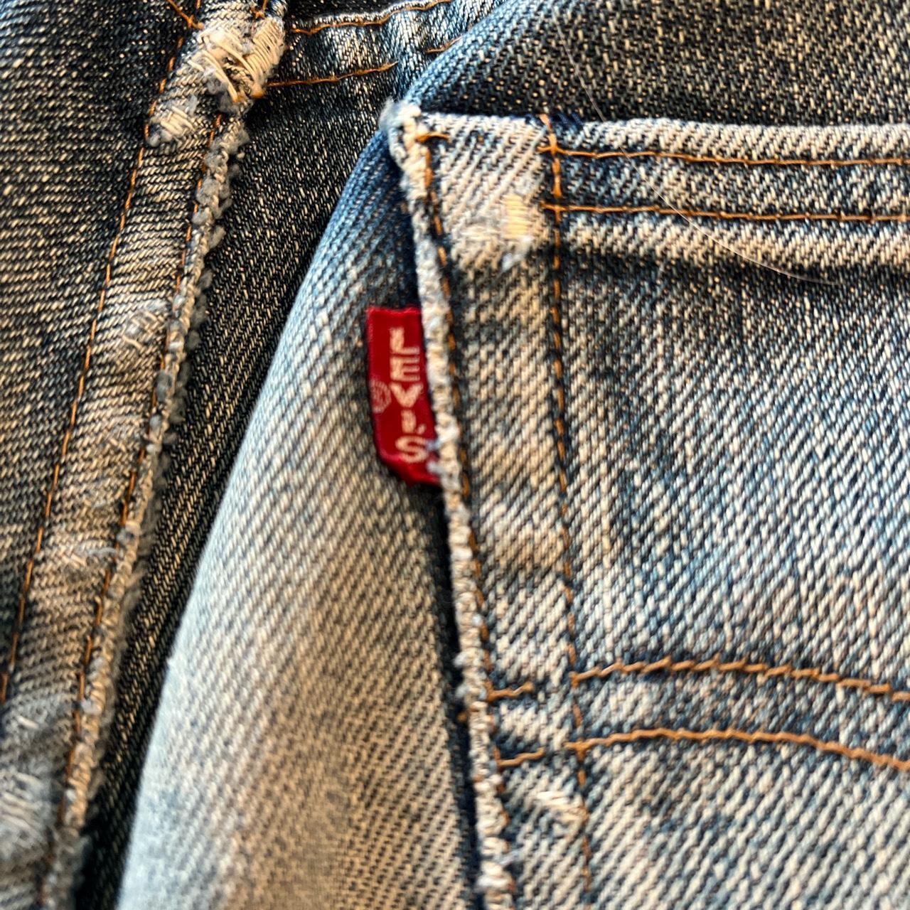 90s Vintage Levi’s 502xx Big E Redline Jeans...