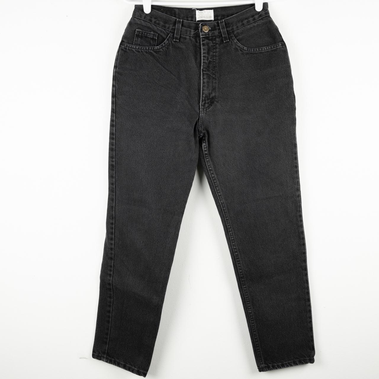 Moda International Women's Black Jeans Depop