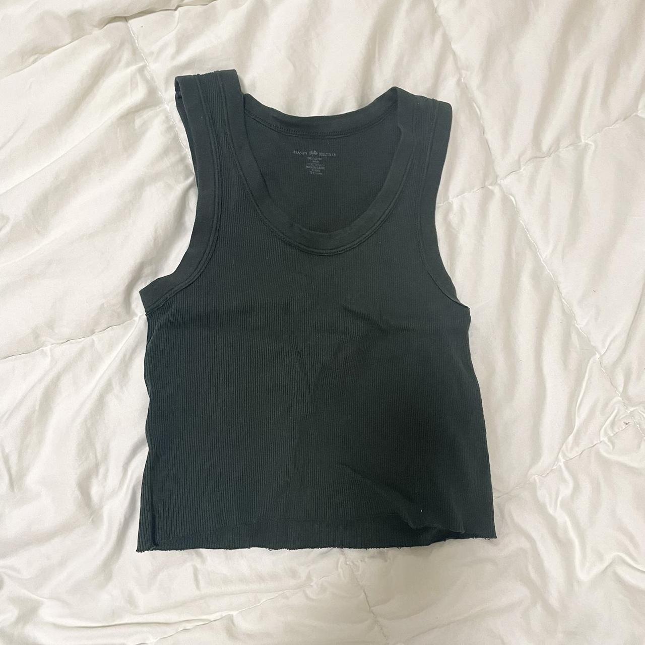 Brandy Melville Women's Green Vest Depop