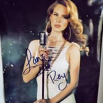 Lana Del Rey 直筆サイン LANA DEL REY SIGNED DID YOU KNOW THERES A TUNNEL UNDER OCEAN