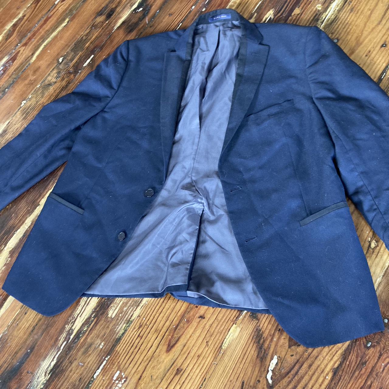 Zara Men's Black Tailoredjackets Depop
