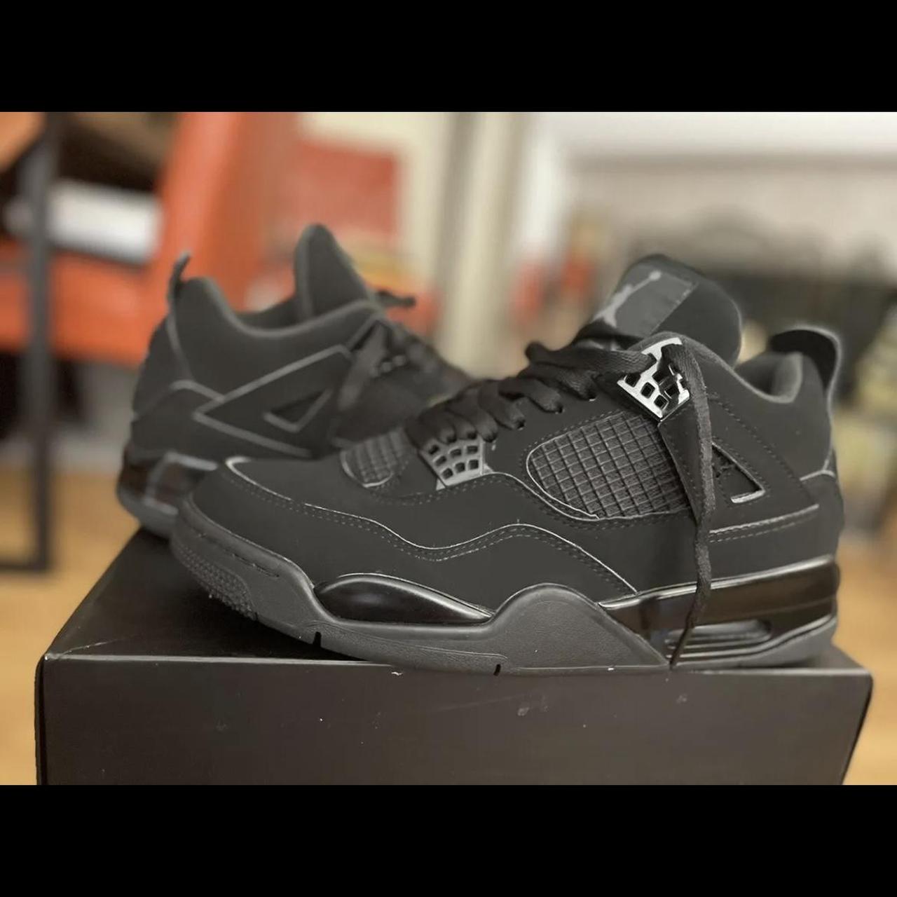 blackcat jordan 4's