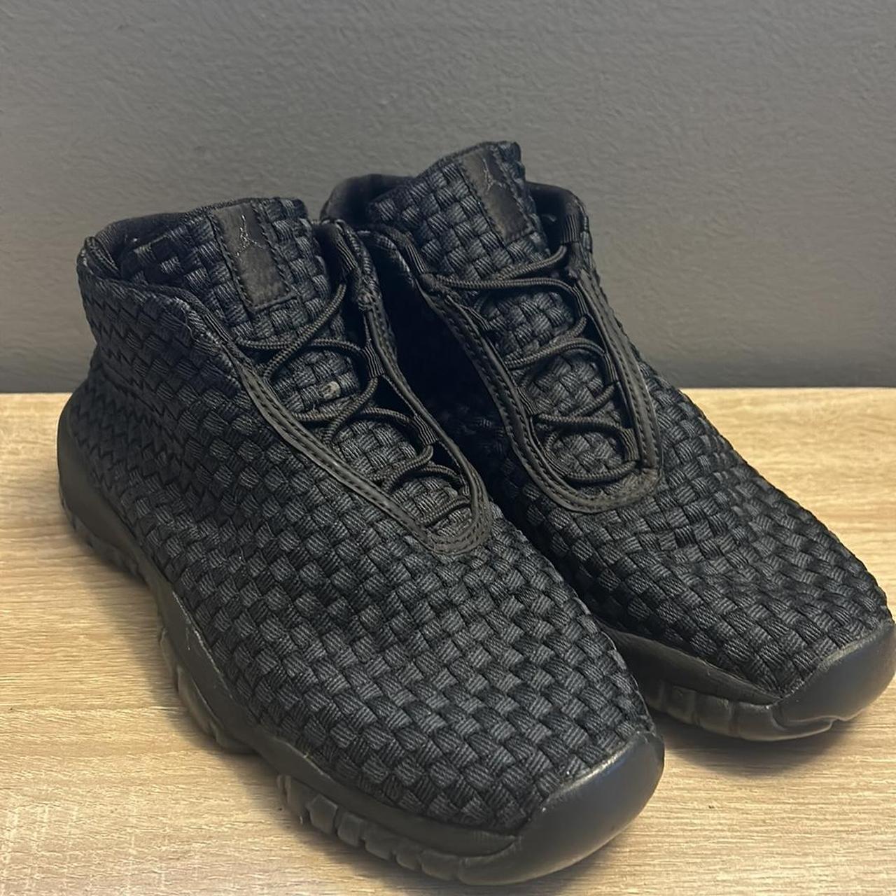 Jordan Future Anthracite 'Black' youth size Depop