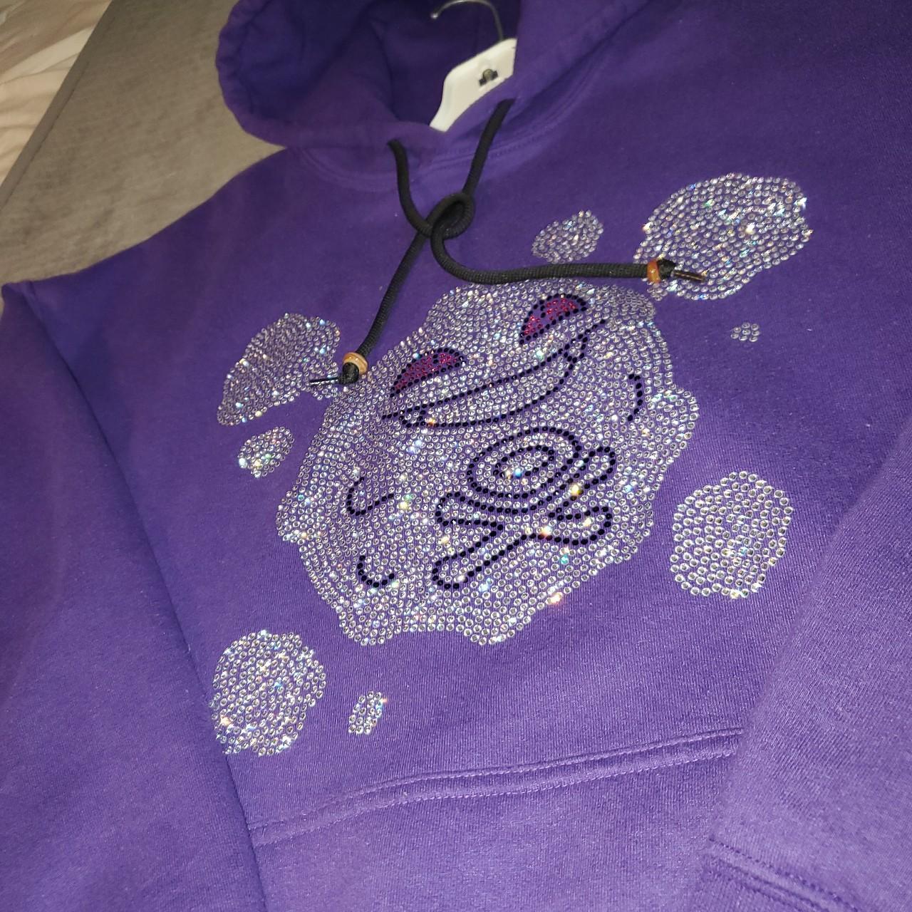 Swarovski crystal purple pokemon hoodie in awesome