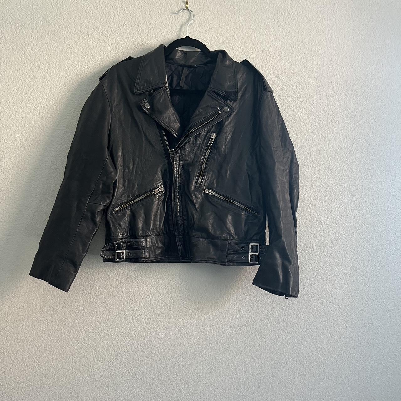 Topshop boutique clearance leather jacket