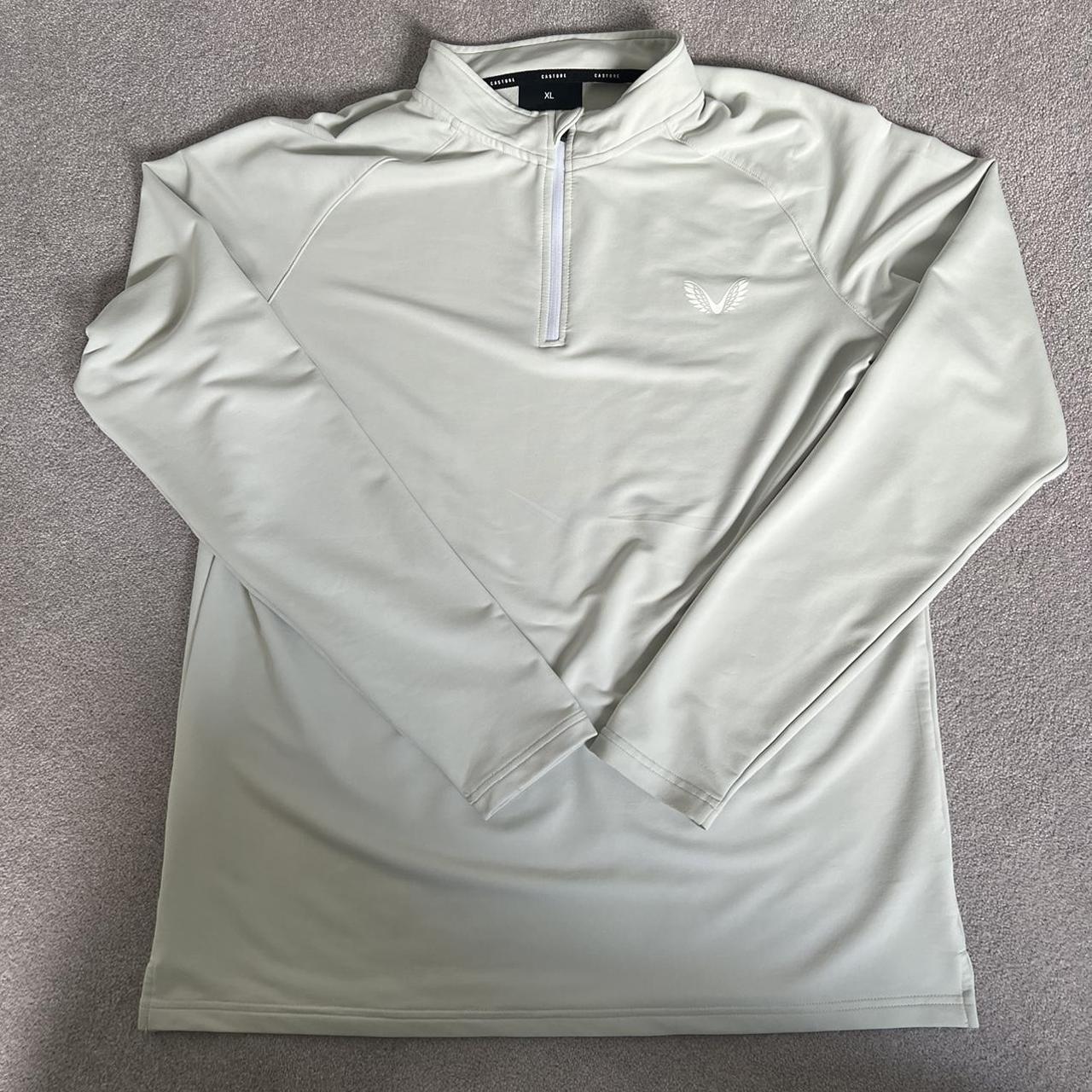 Castore Men’s Sports Top 1/4 Zip Size XL Like... Depop