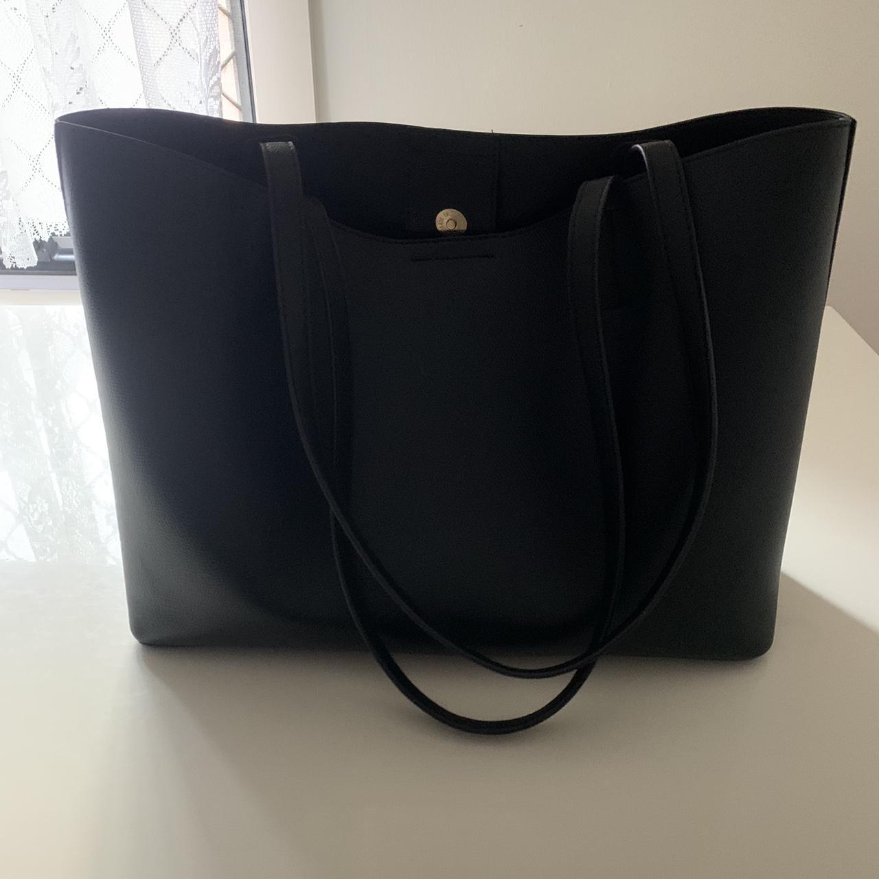 black 'Accesorize Leo shopper tote bag' Depop