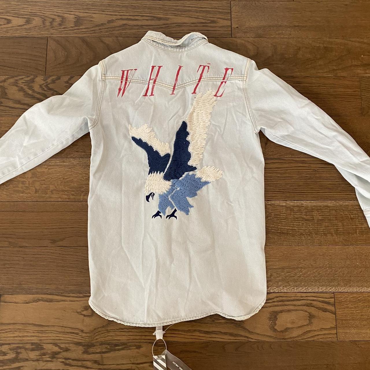 off-white brand virgil abloh designer denim Depop