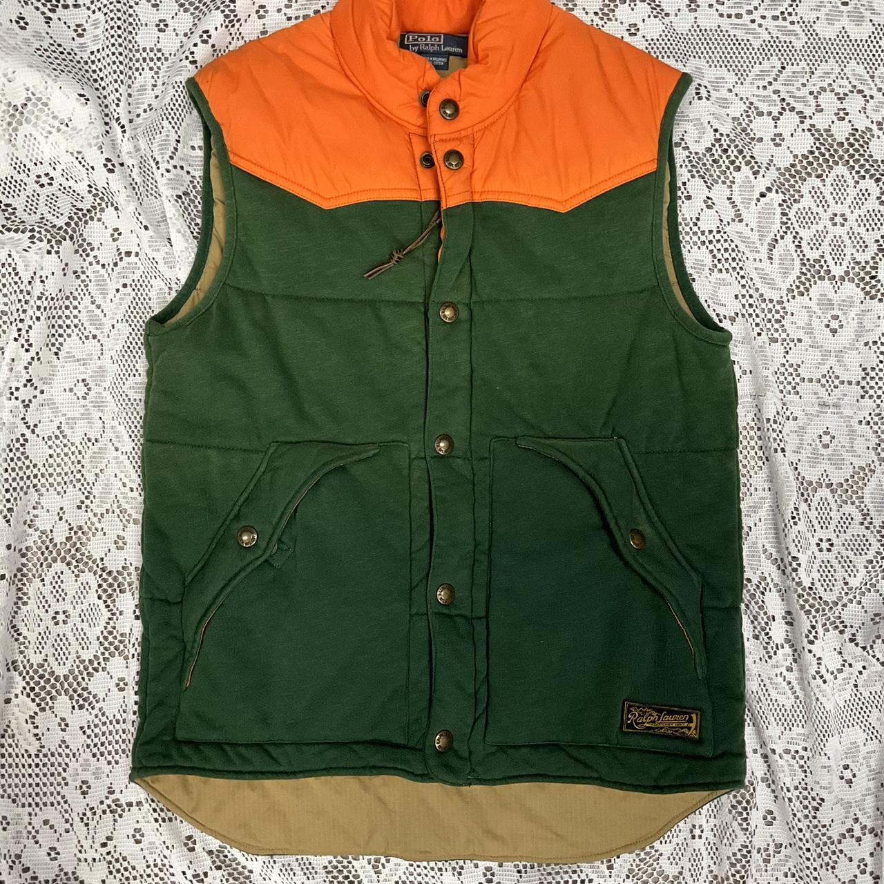 Polo Ralph Lauren Green Orange Sporty Lined Hunting. Depop