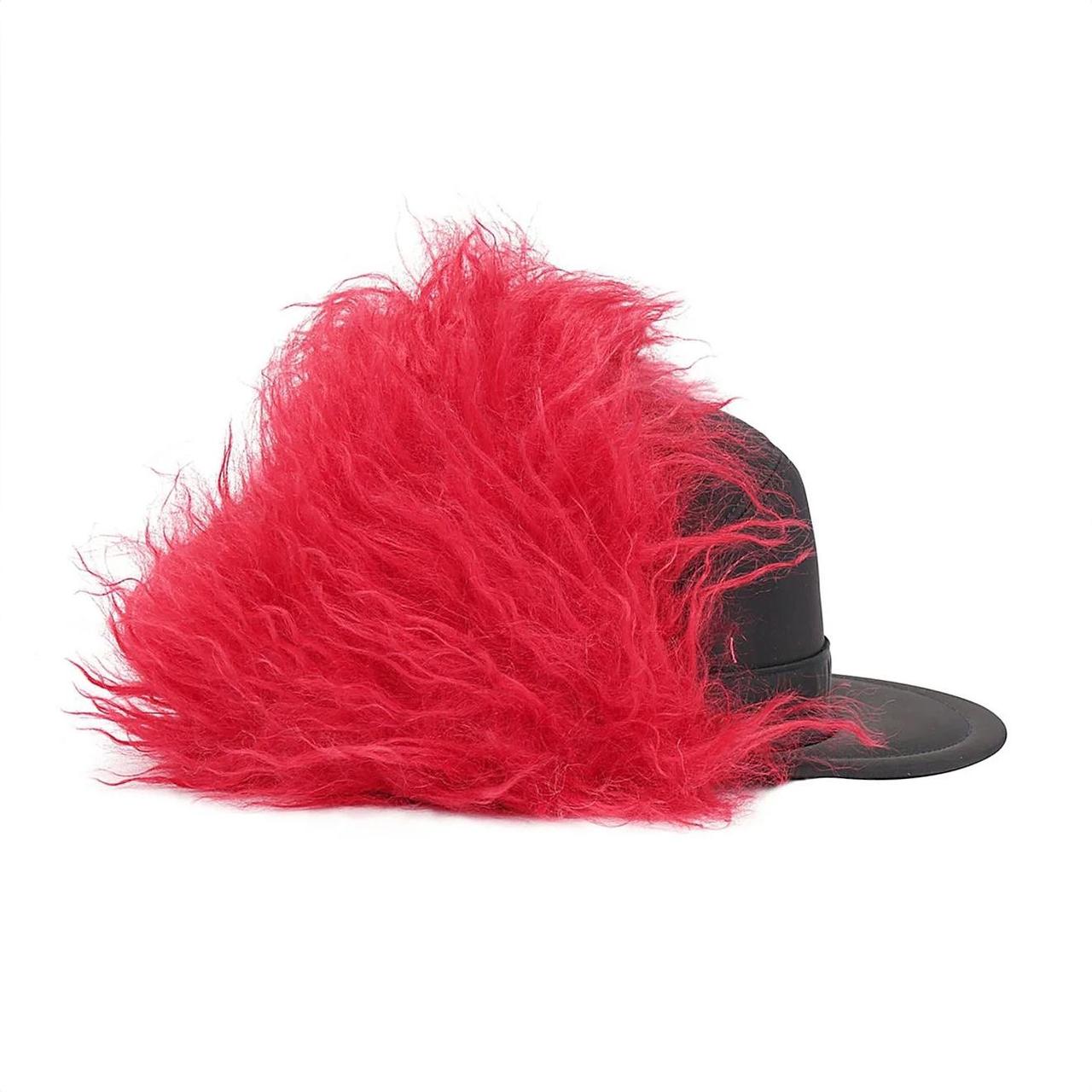 Prada feather discount hat