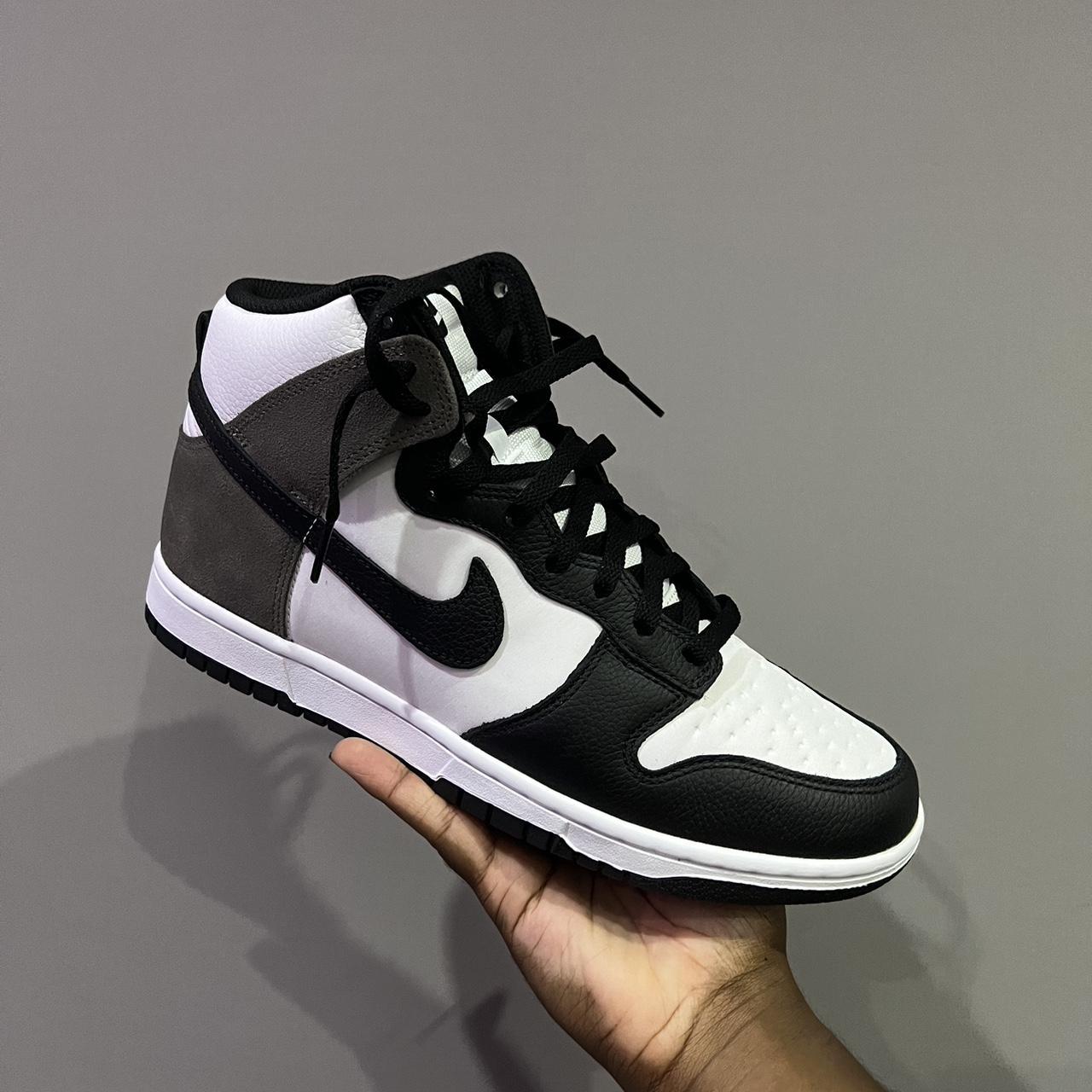 mocha nike high tops