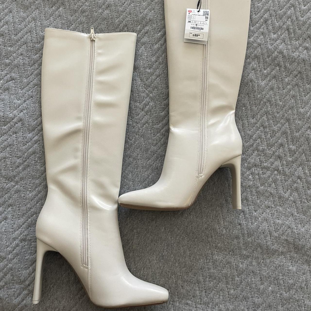 zara knee high boot