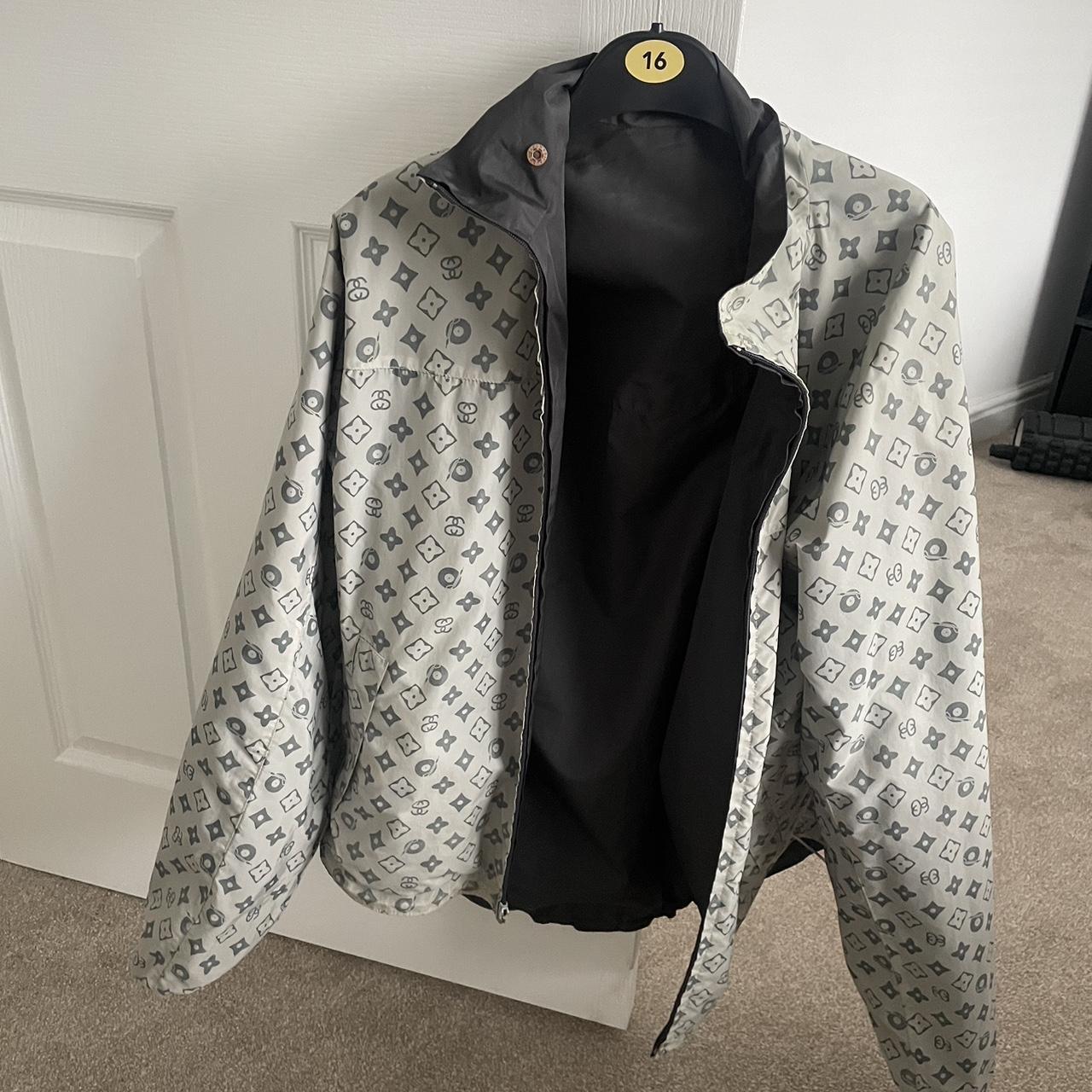 Stussy x LV collab reversible jacket Broken zip A... - Depop