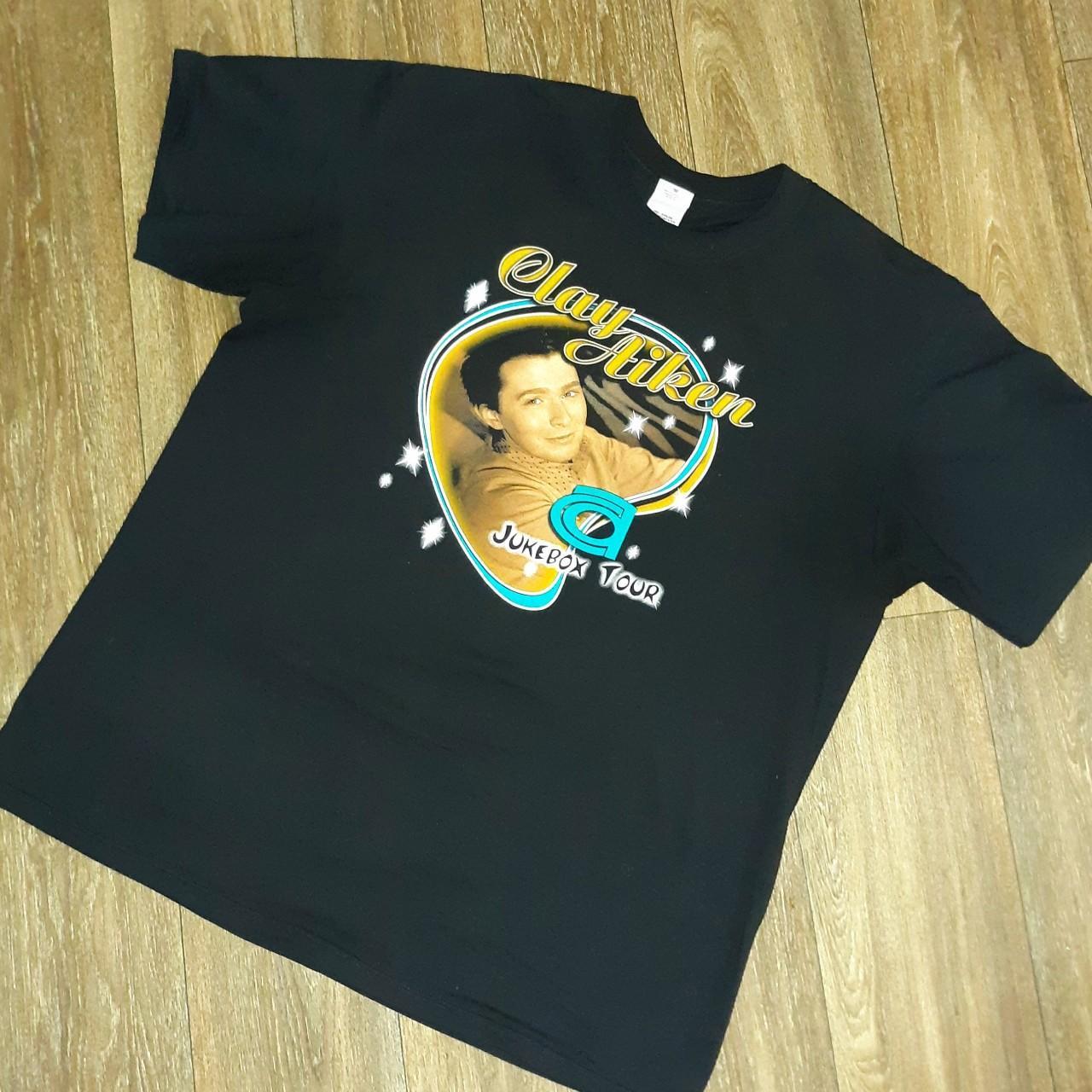 Vintage 2005 Clay Aiken jukebox tour front and back... Depop