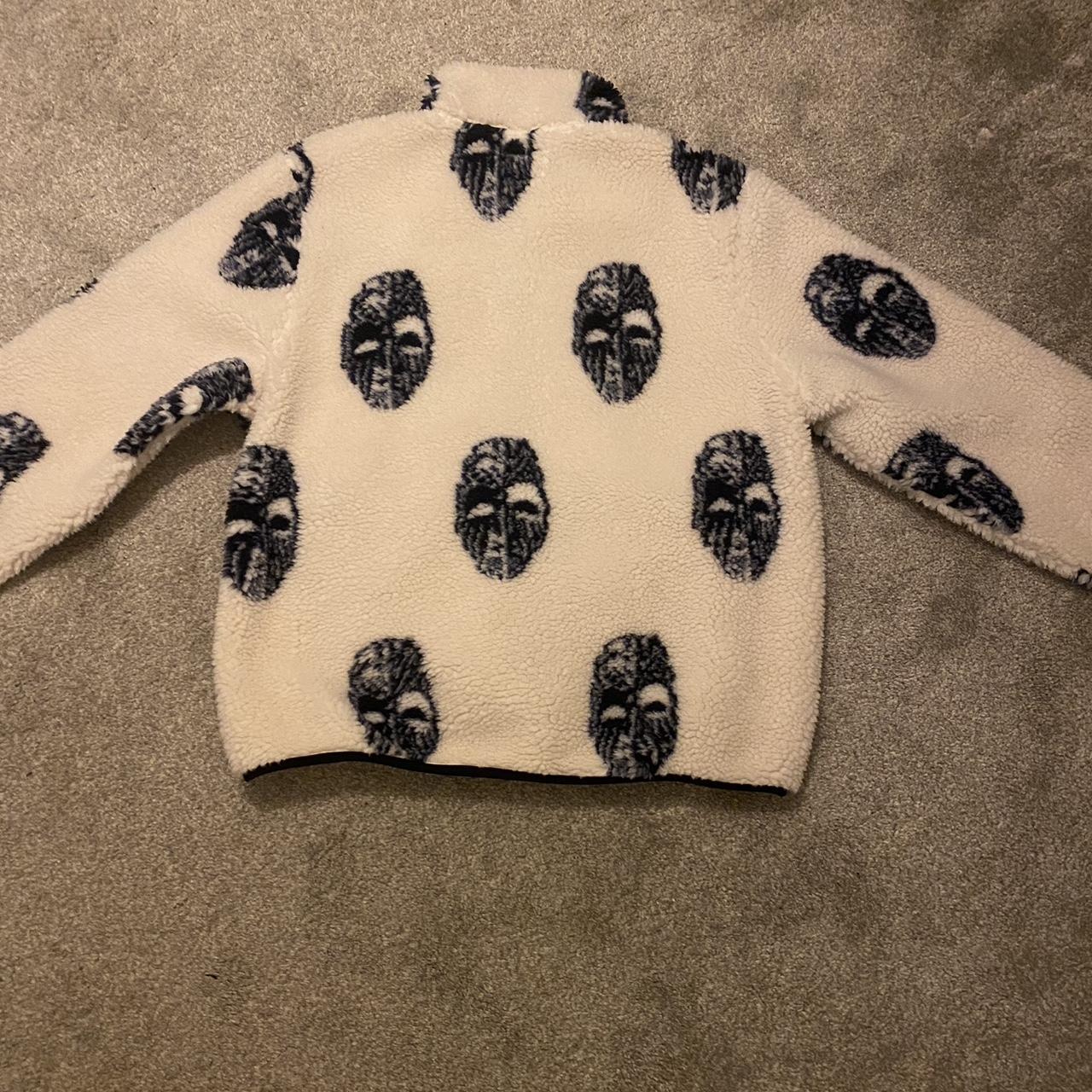 Size medium stussy Sherpa fleece Worn once Doesn’t... - Depop