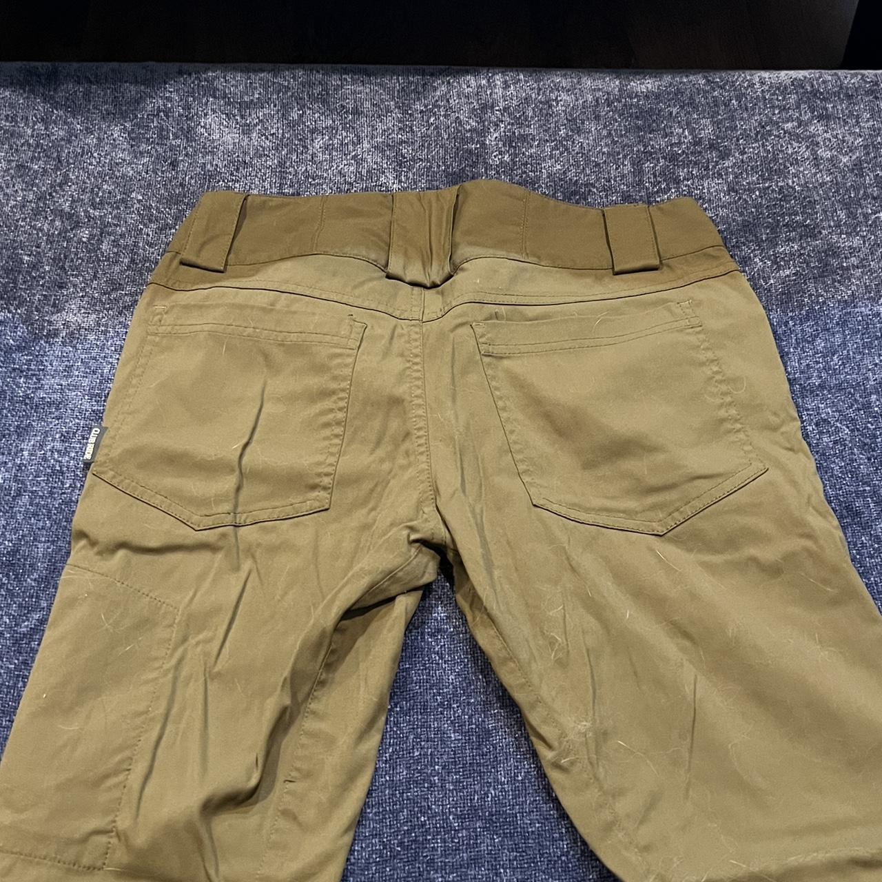 Olive green hiking pants. Lightweight. Size... - Depop