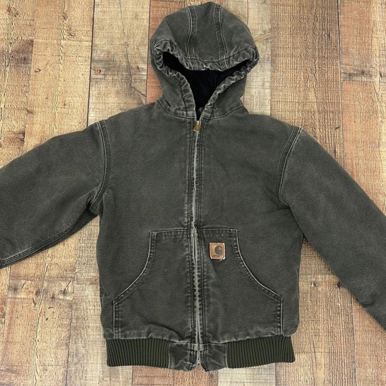 Youth Carhartt Insulated Quilted Jacket. Please see... - Depop