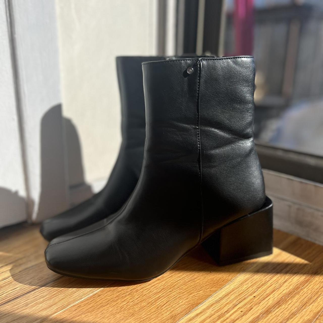 French Connection Women's Black Boots | Depop