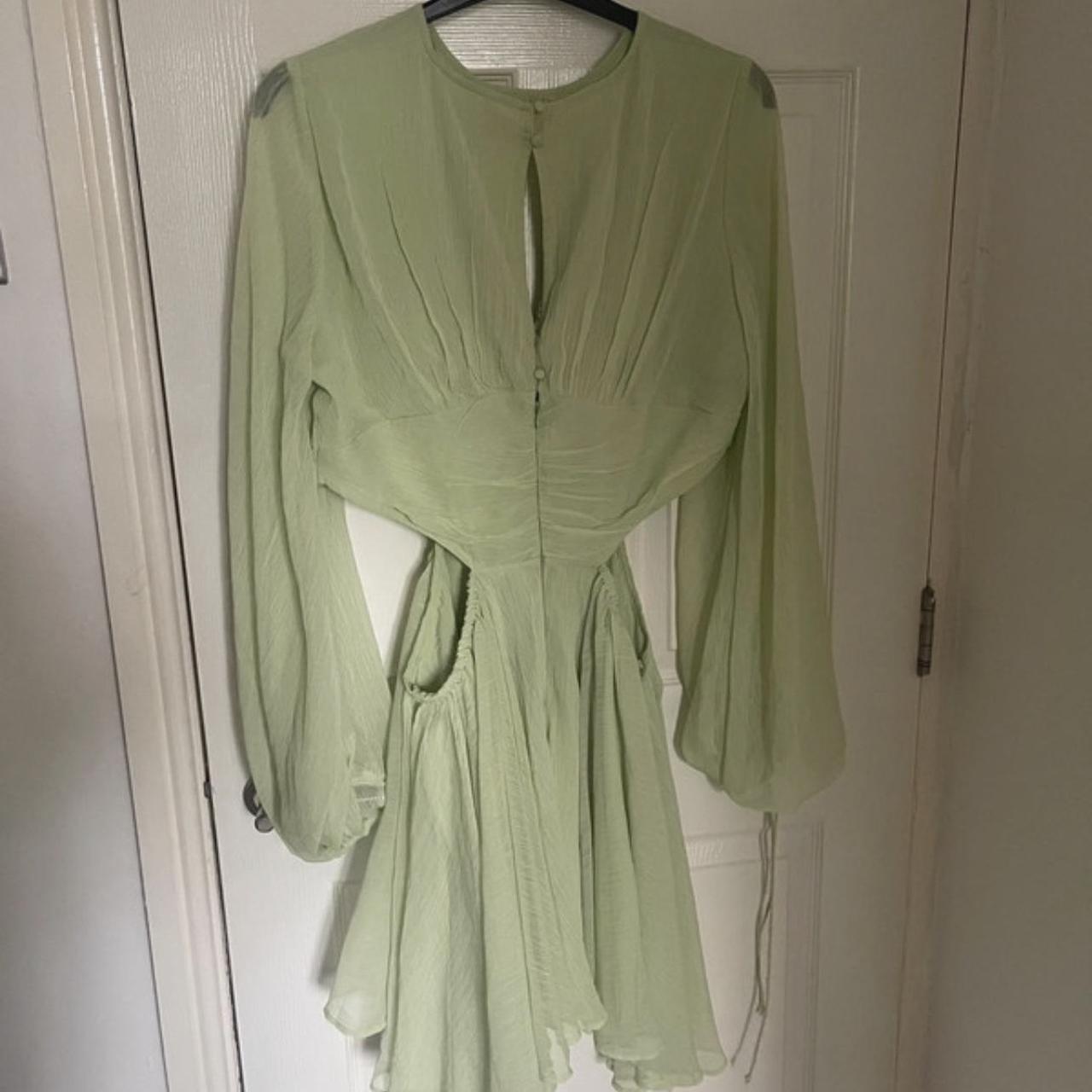 Green cut out dress Size 18 RRP £45 Depop