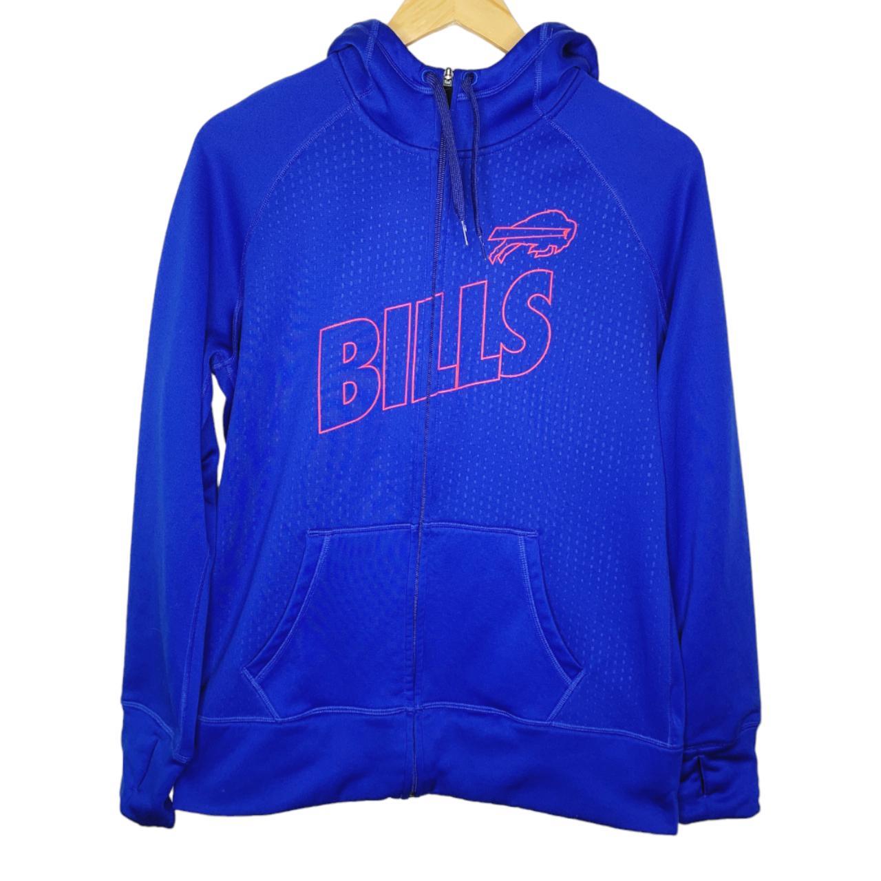 Buffalo Bills Nike womens zip up hoodie jacket size - Depop