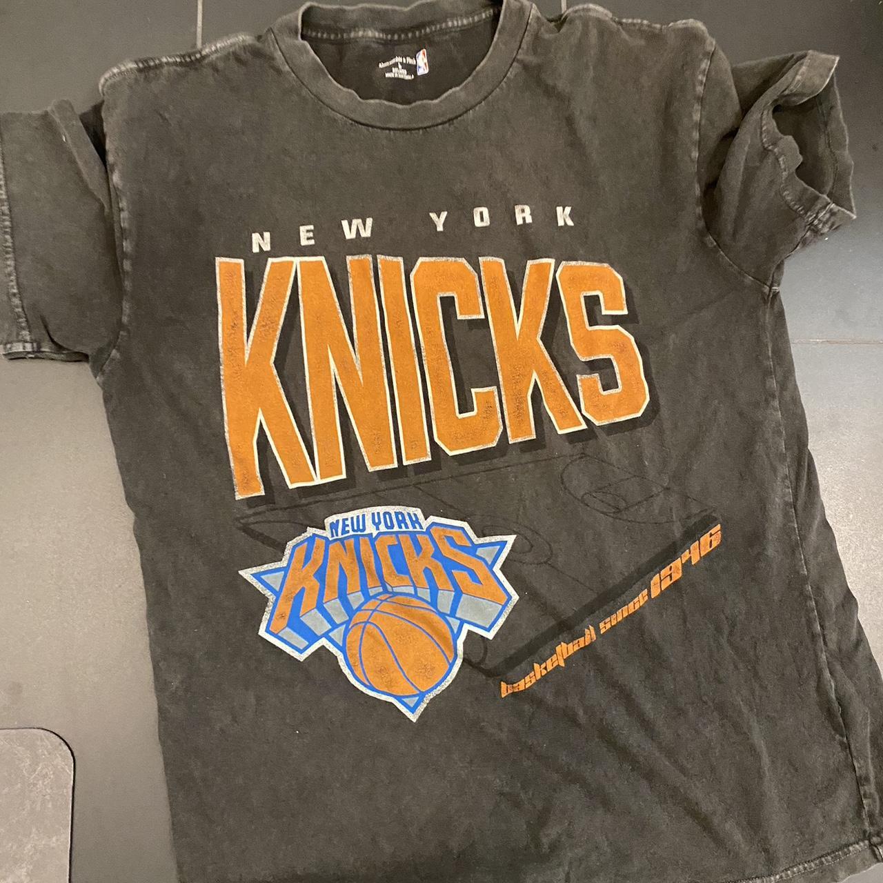 Large ny knicks shirt, fits well, worn very little,... - Depop