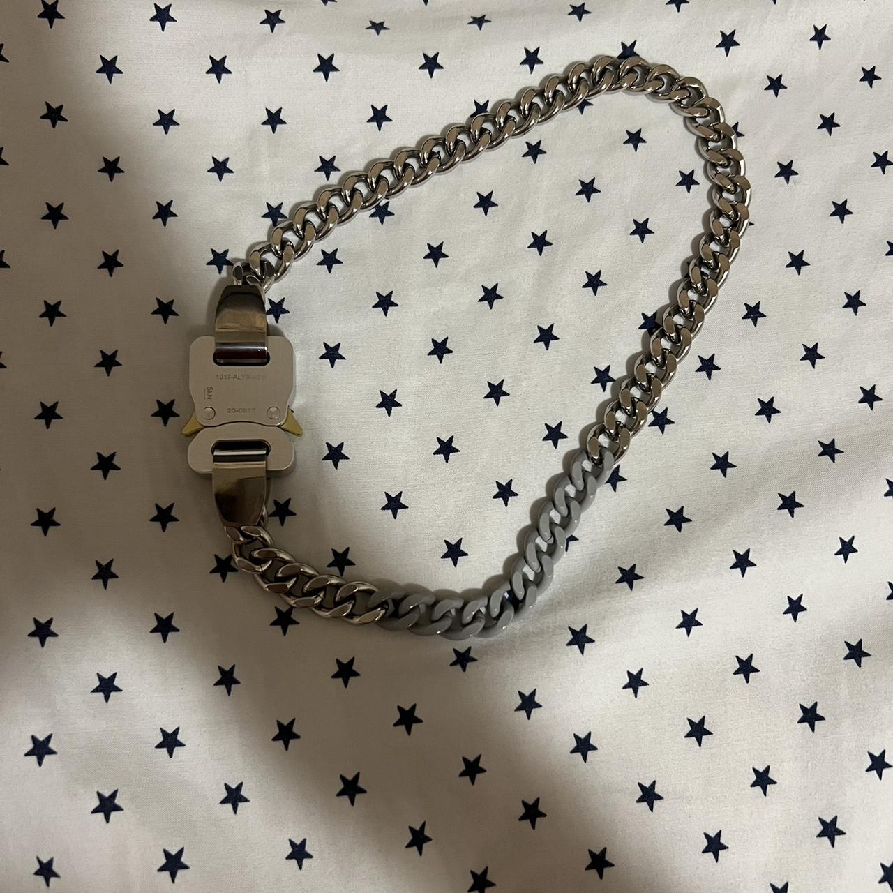 1017 alyx chain Nice and heavy chain. With a bit of... - Depop