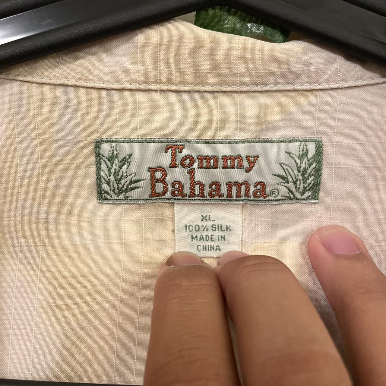 Vintage Tommy Bahama Silk Shirt Size XL No - Depop