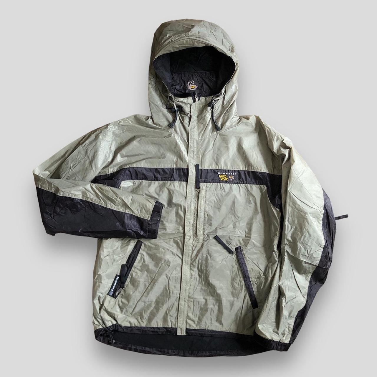 Vintage Mountain Hardwear jacket in a metallic shiny... Depop