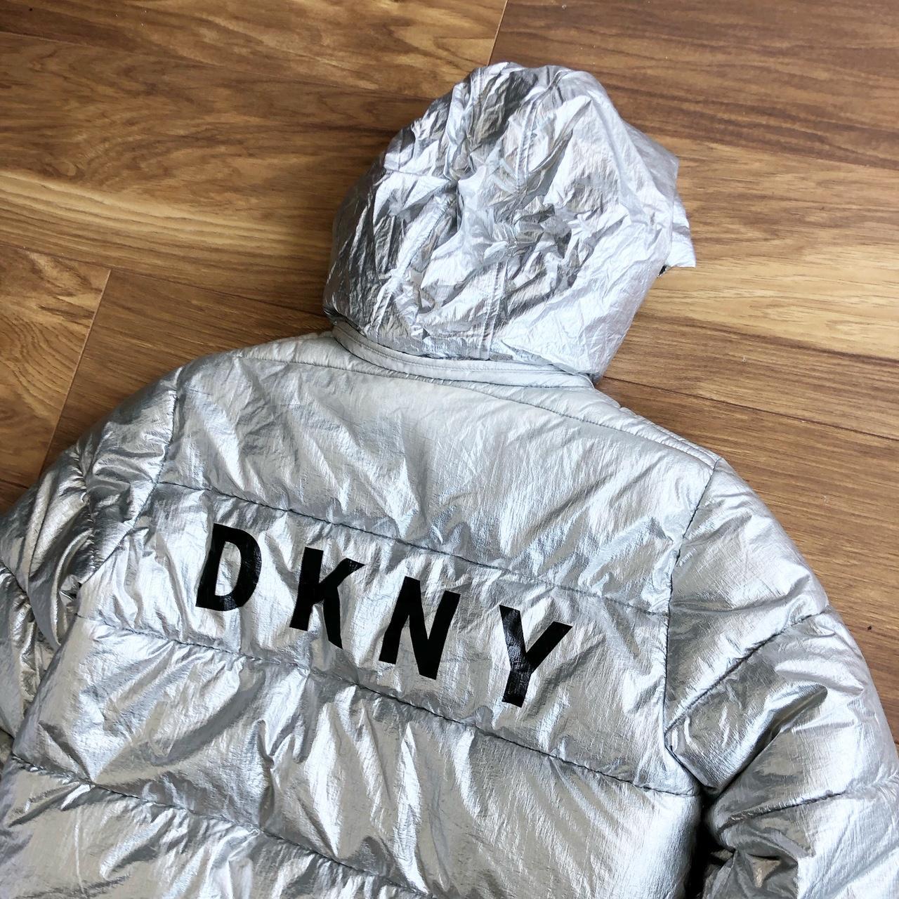 Dkny silver online jacket