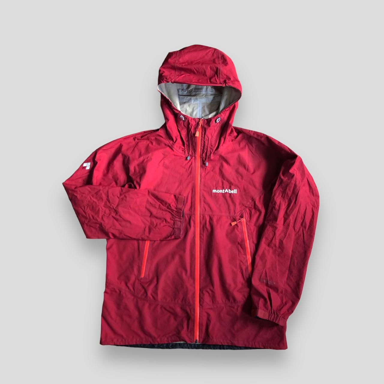 Montbell GoreTex jacket in red. Women’s size large