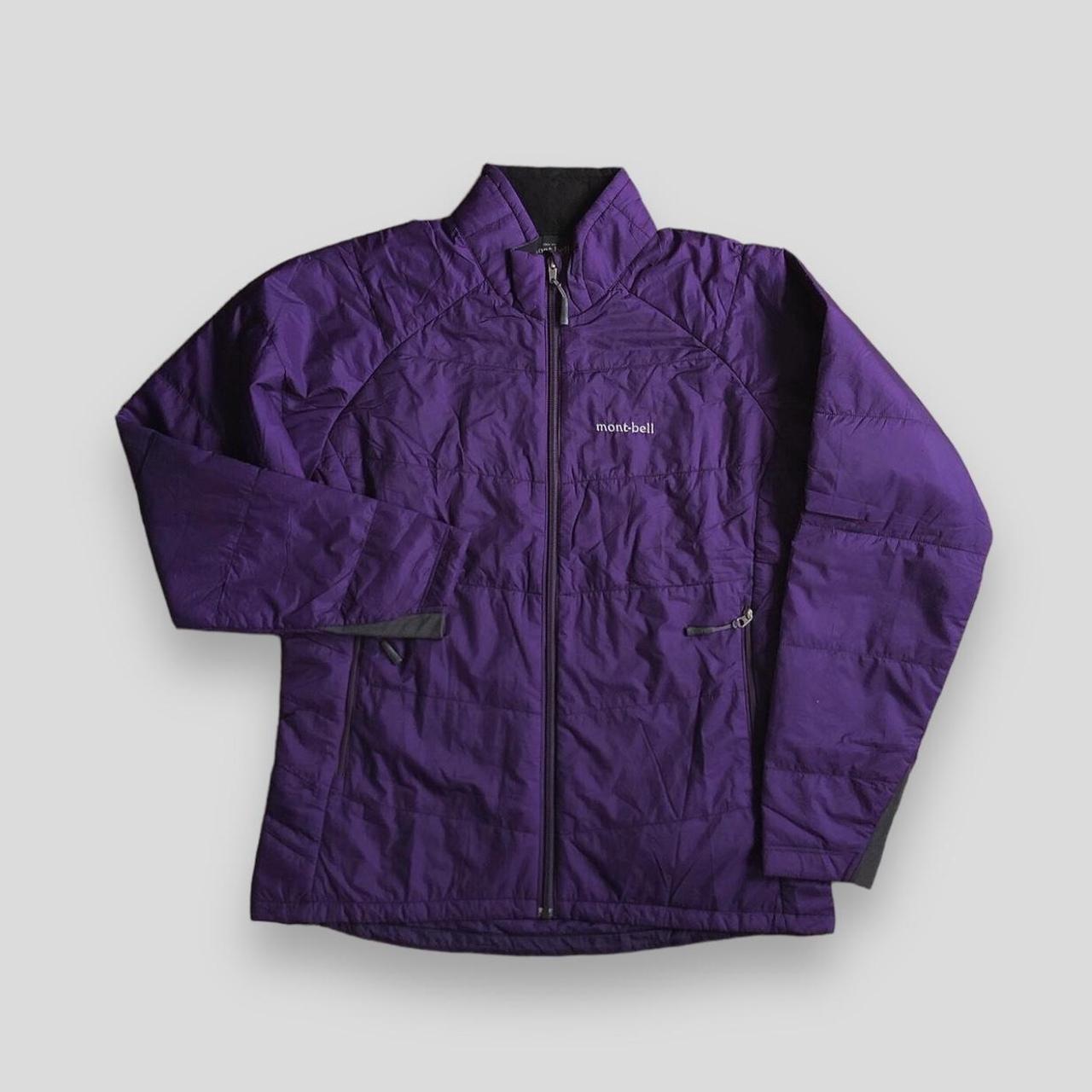 Montbell shop jacket purple