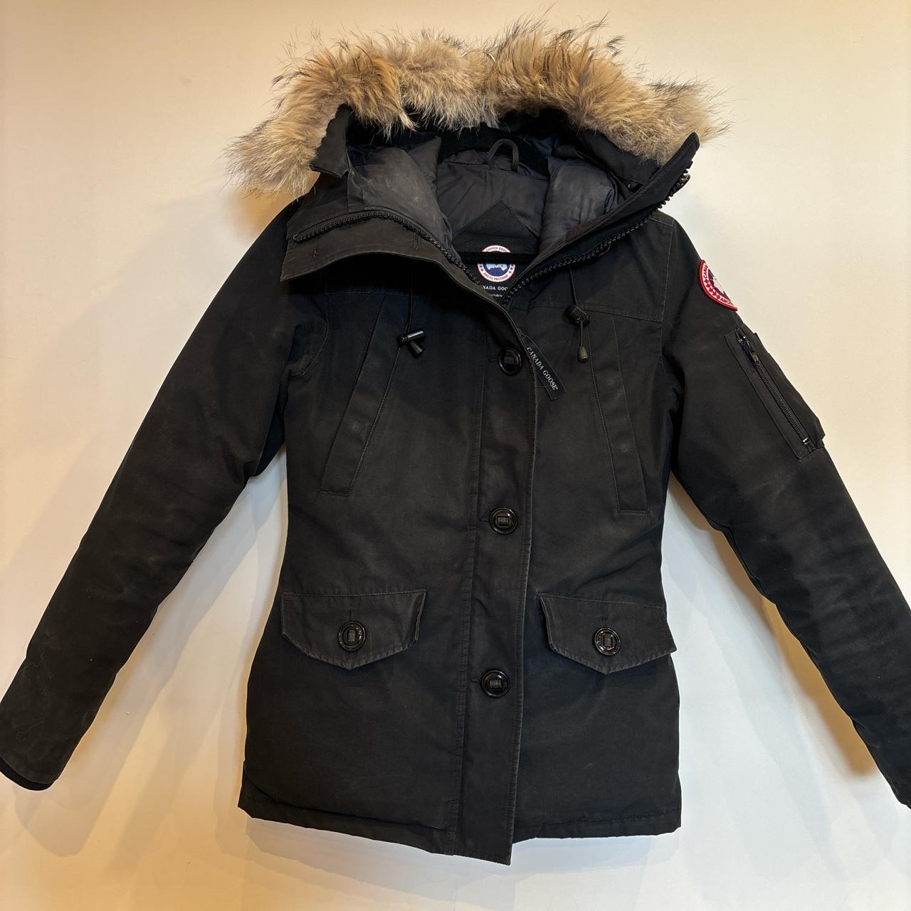 Canada Goose Fur Hooded Parka Coat 100%... - Depop
