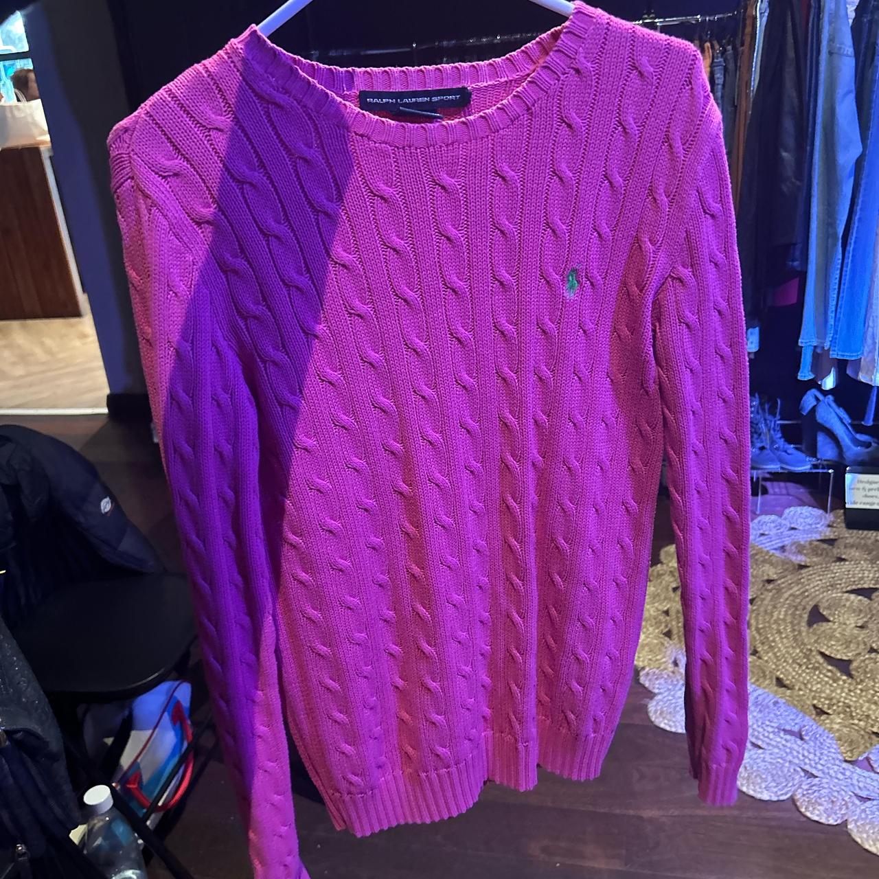 Ralph Lauren Knit Pink Size 6-10 - Depop