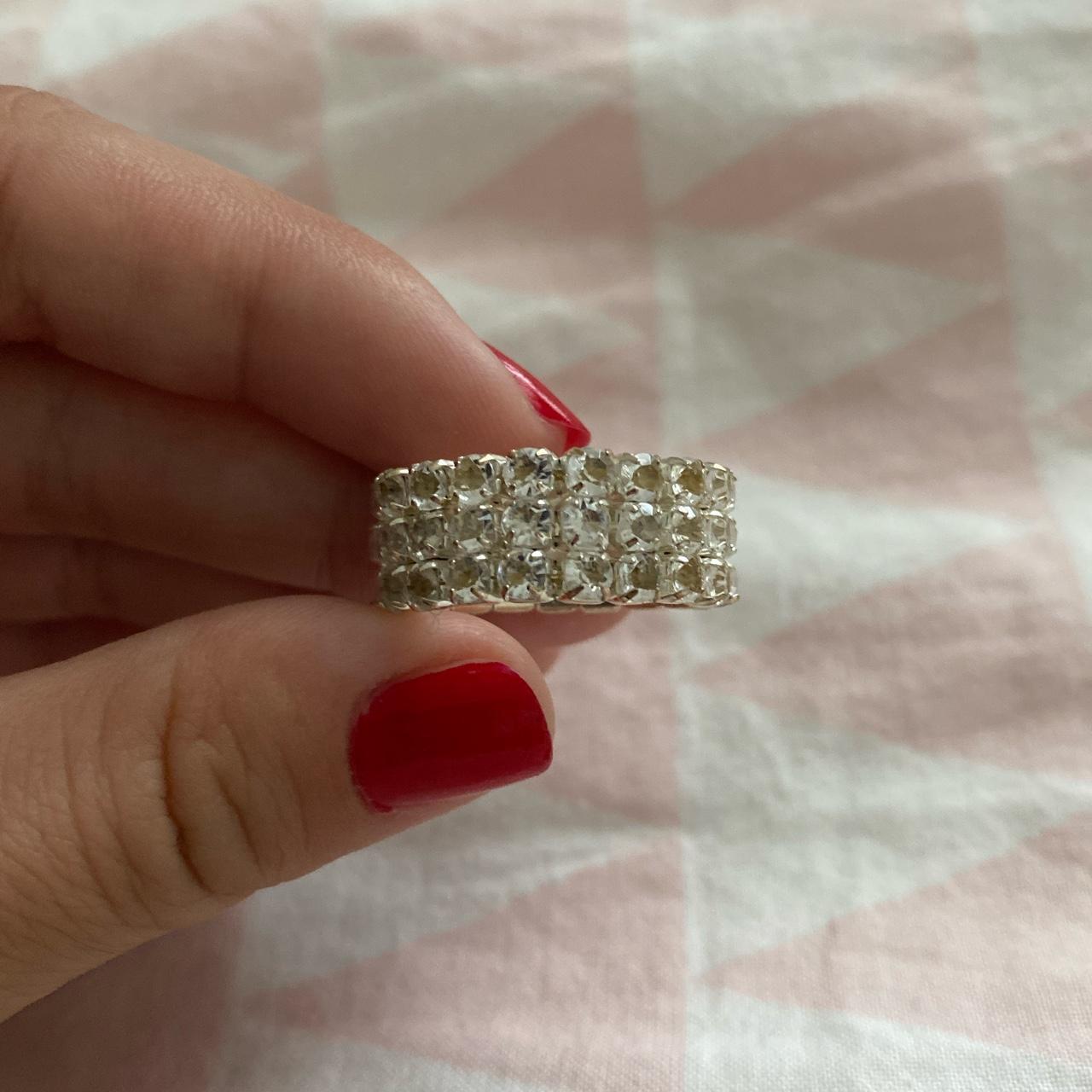 Flexible Diamond & Sapphire Ring - Hammerman Jewels