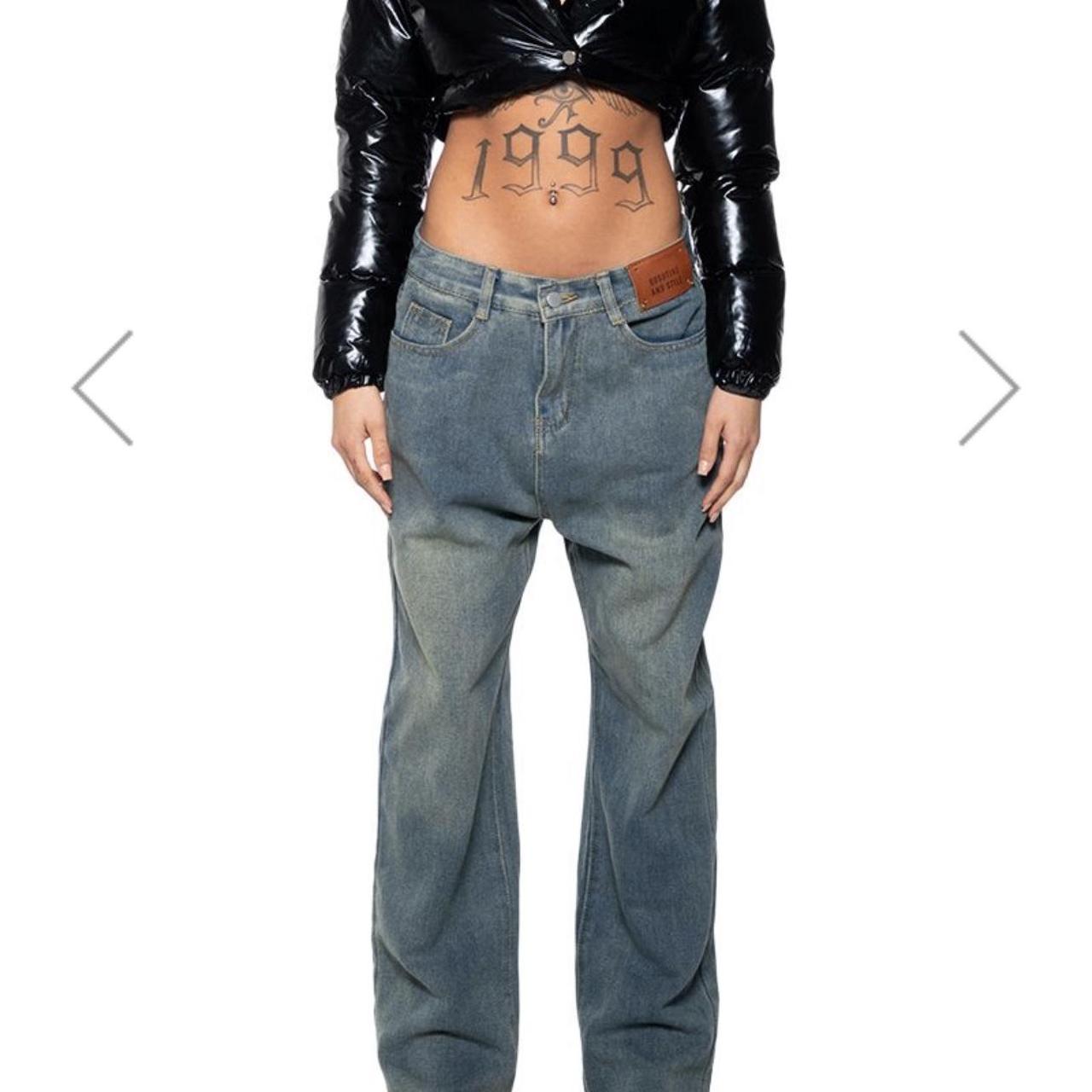 NWT AKIRA Label Crop PVC Puffer Coat, Sz M Depop