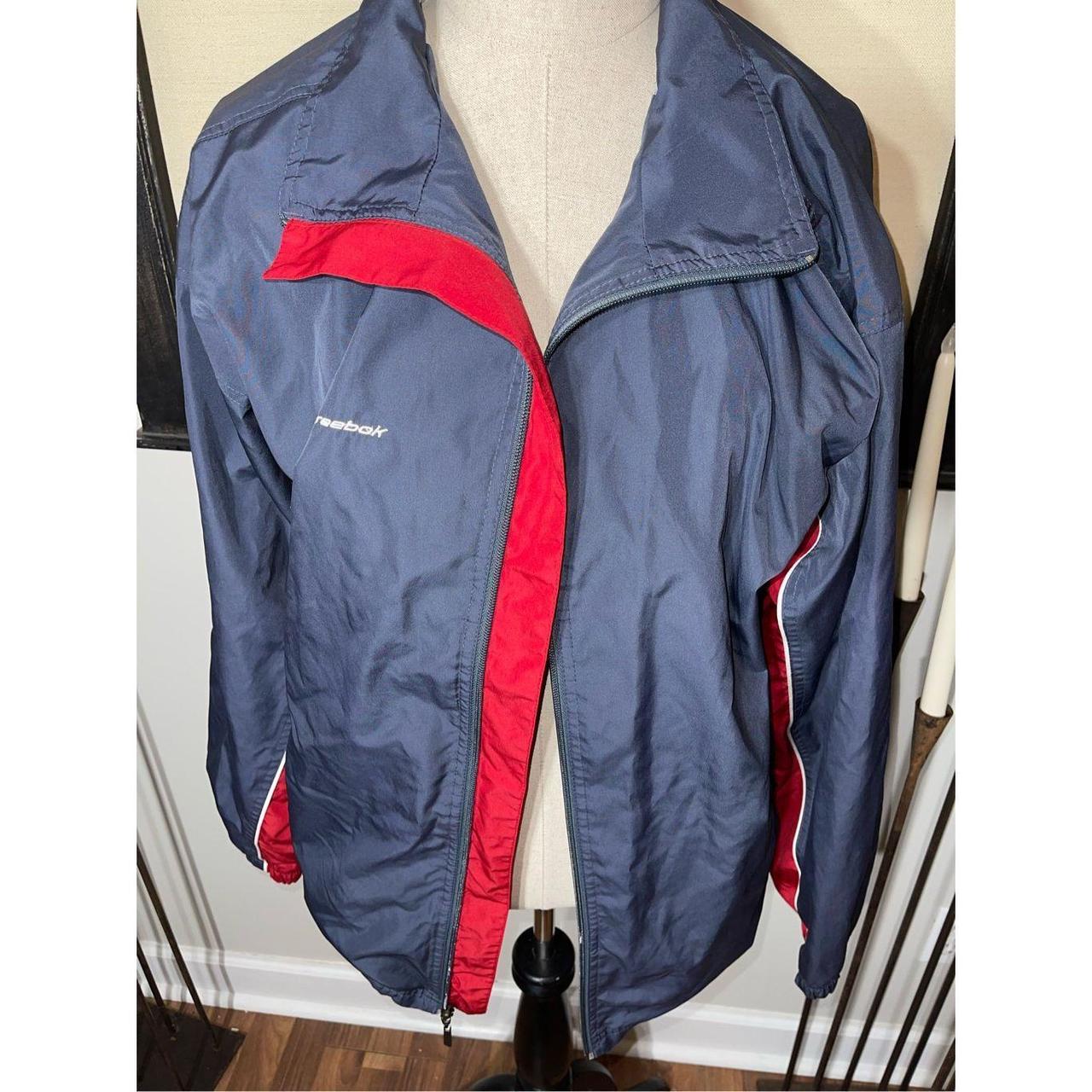 Denver Broncos Vintage Jacket Brand:Reebok Size-XL - Depop